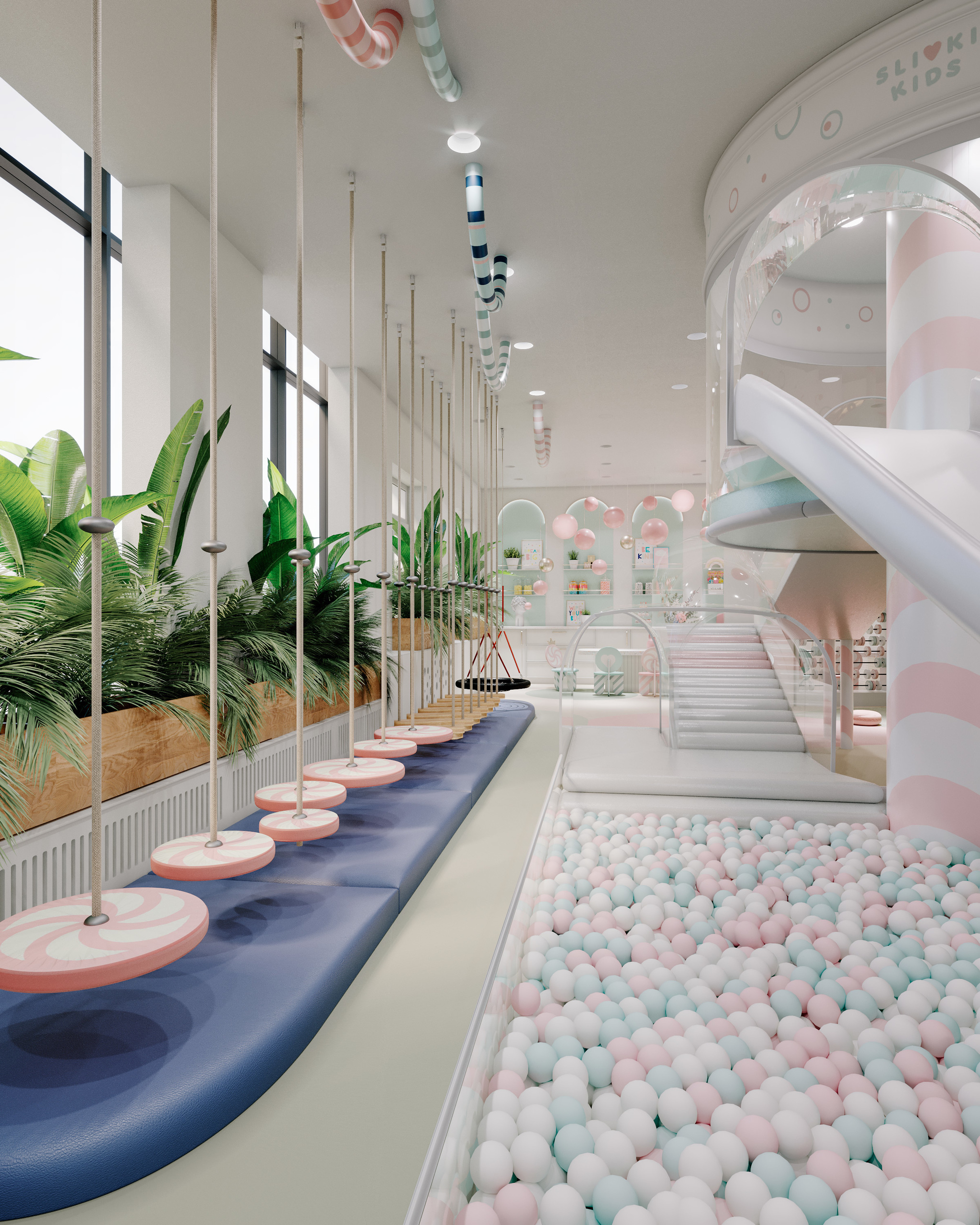 SLIVKI KIDS. Студия дизайна интерьеров