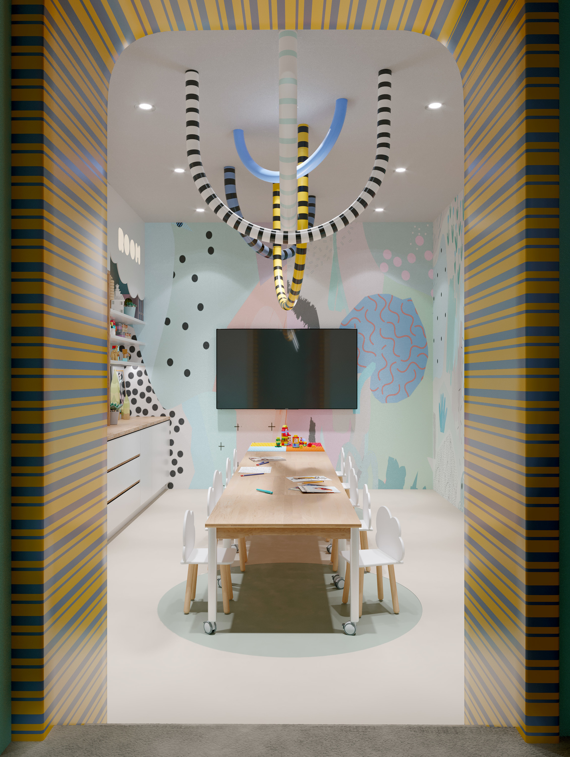 SLIVKI KIDS. Студия дизайна интерьеров