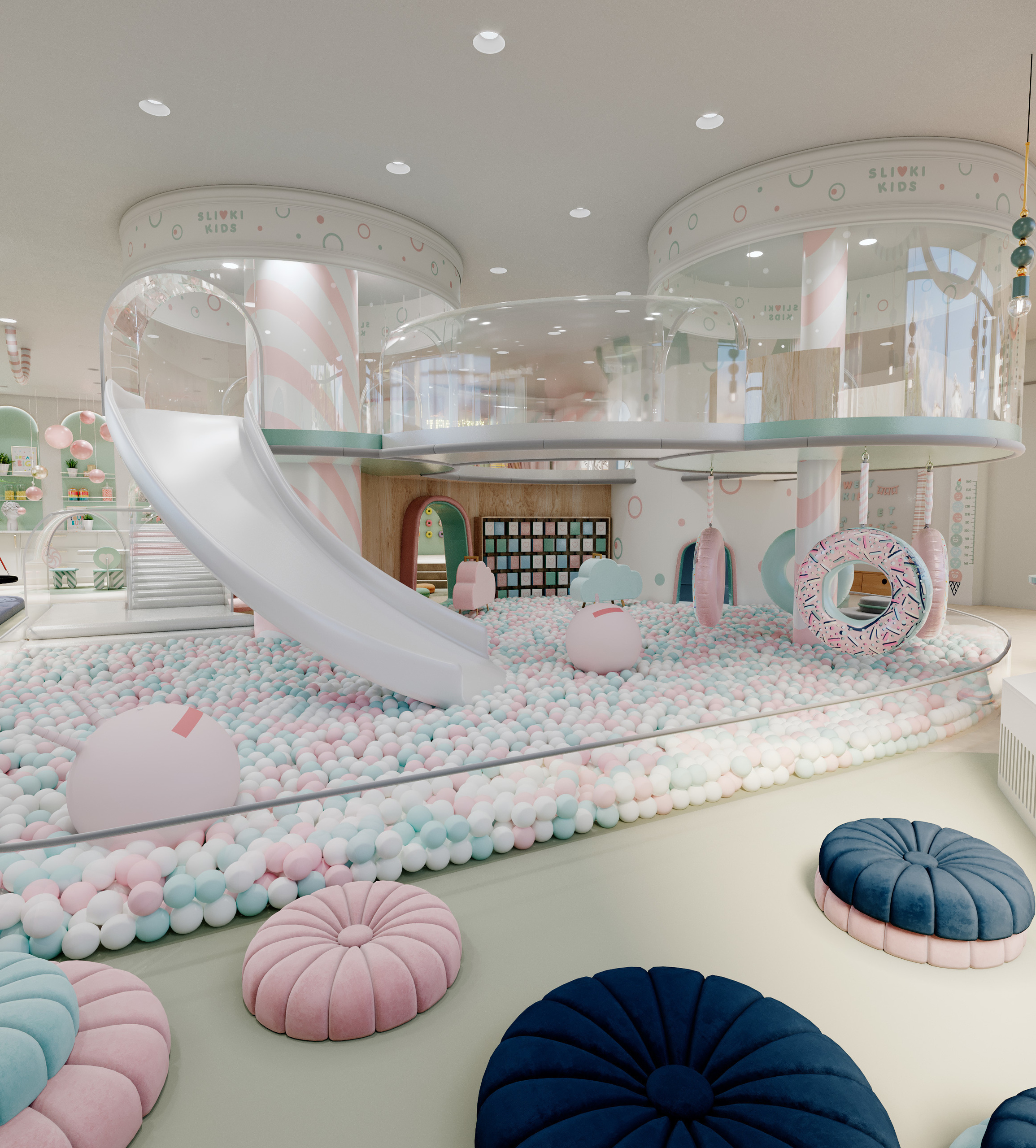 SLIVKI KIDS. Студия дизайна интерьеров