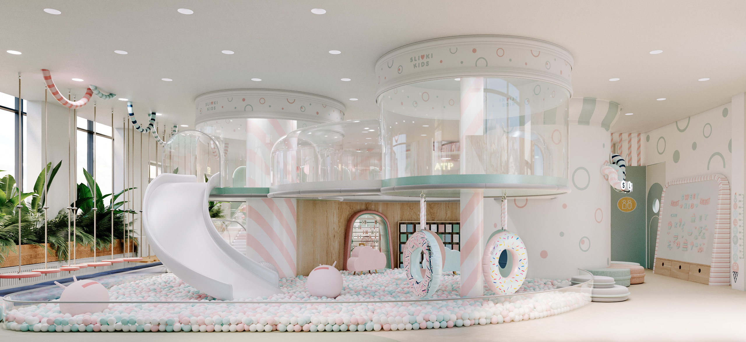 SLIVKI KIDS. Студия дизайна интерьеров