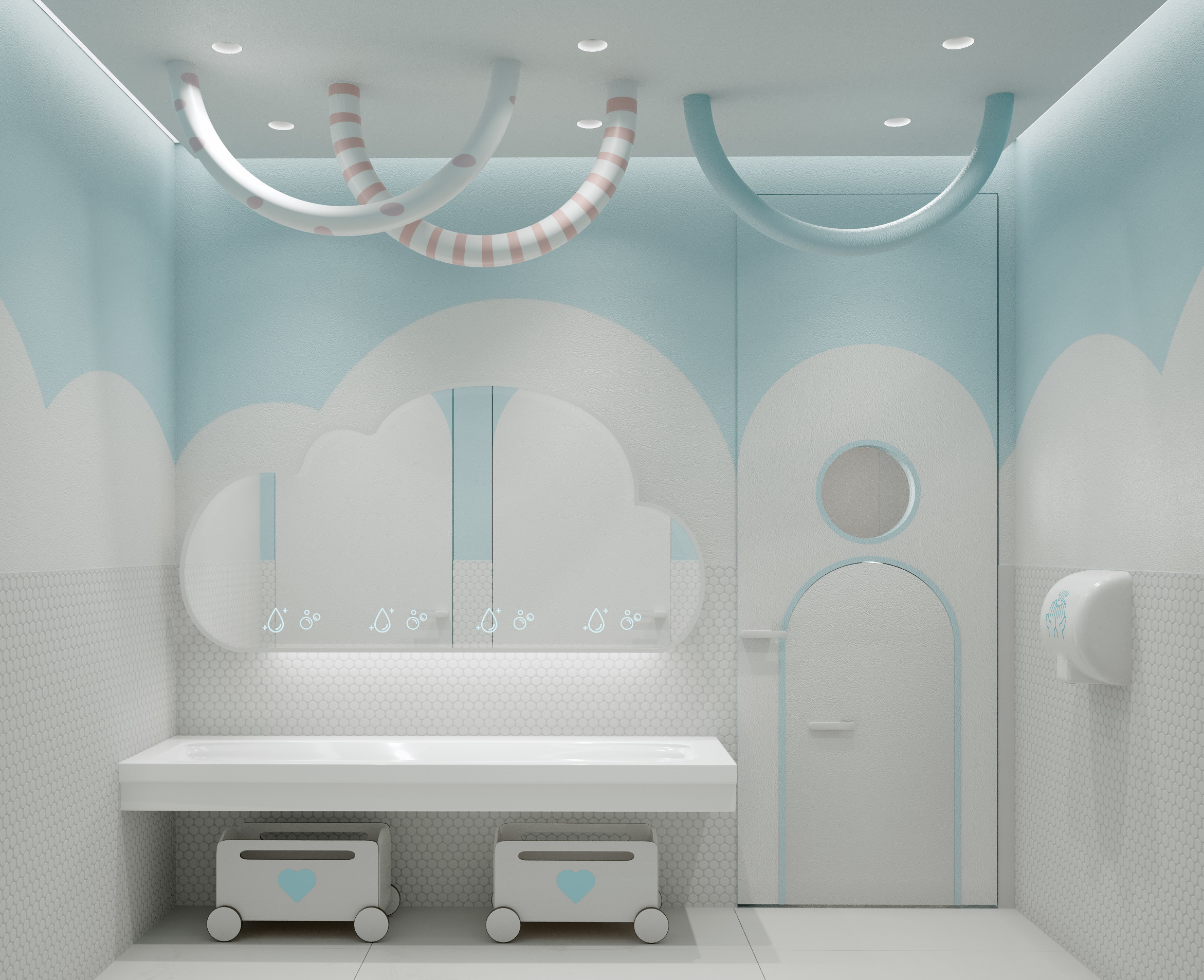 SLIVKI KIDS. Студия дизайна интерьеров