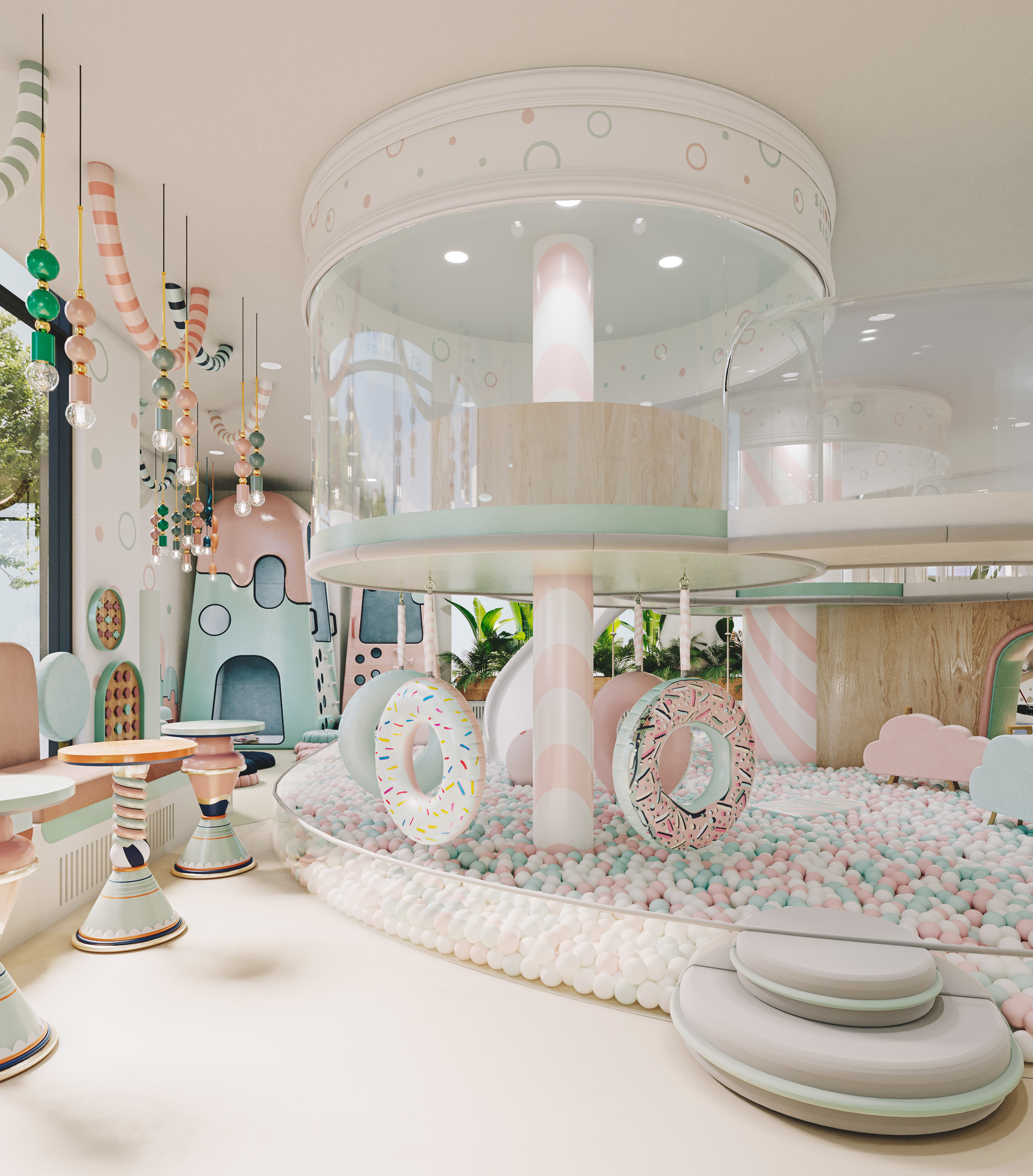 SLIVKI KIDS. Студия дизайна интерьеров