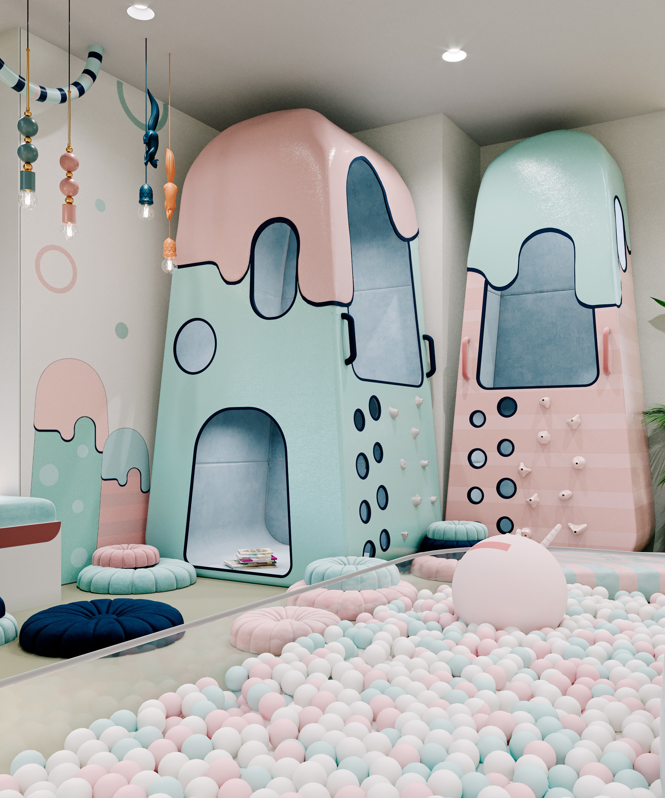 SLIVKI KIDS. Студия дизайна интерьеров