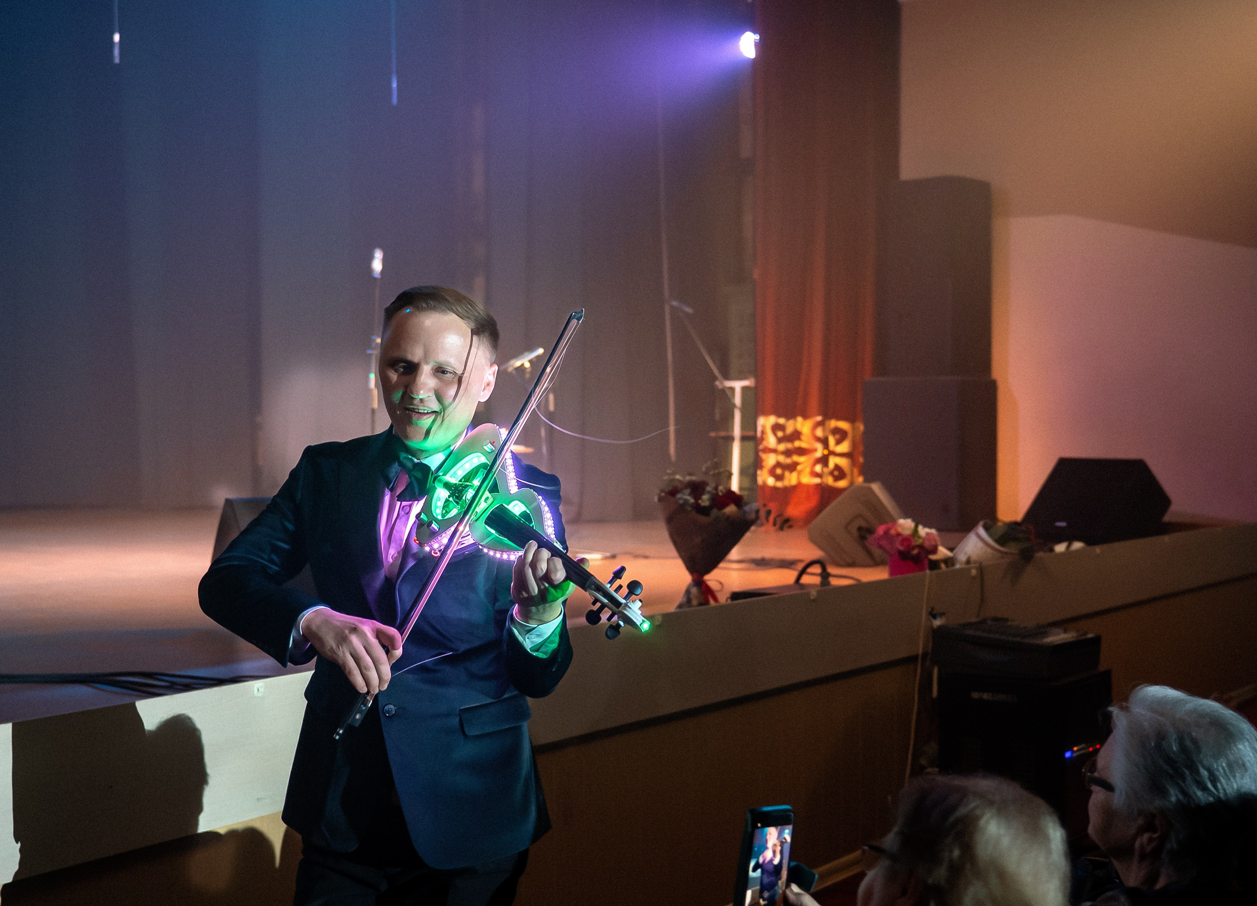 Концерт Алексея Алексеева-Скрипача. Фотограф в Москве