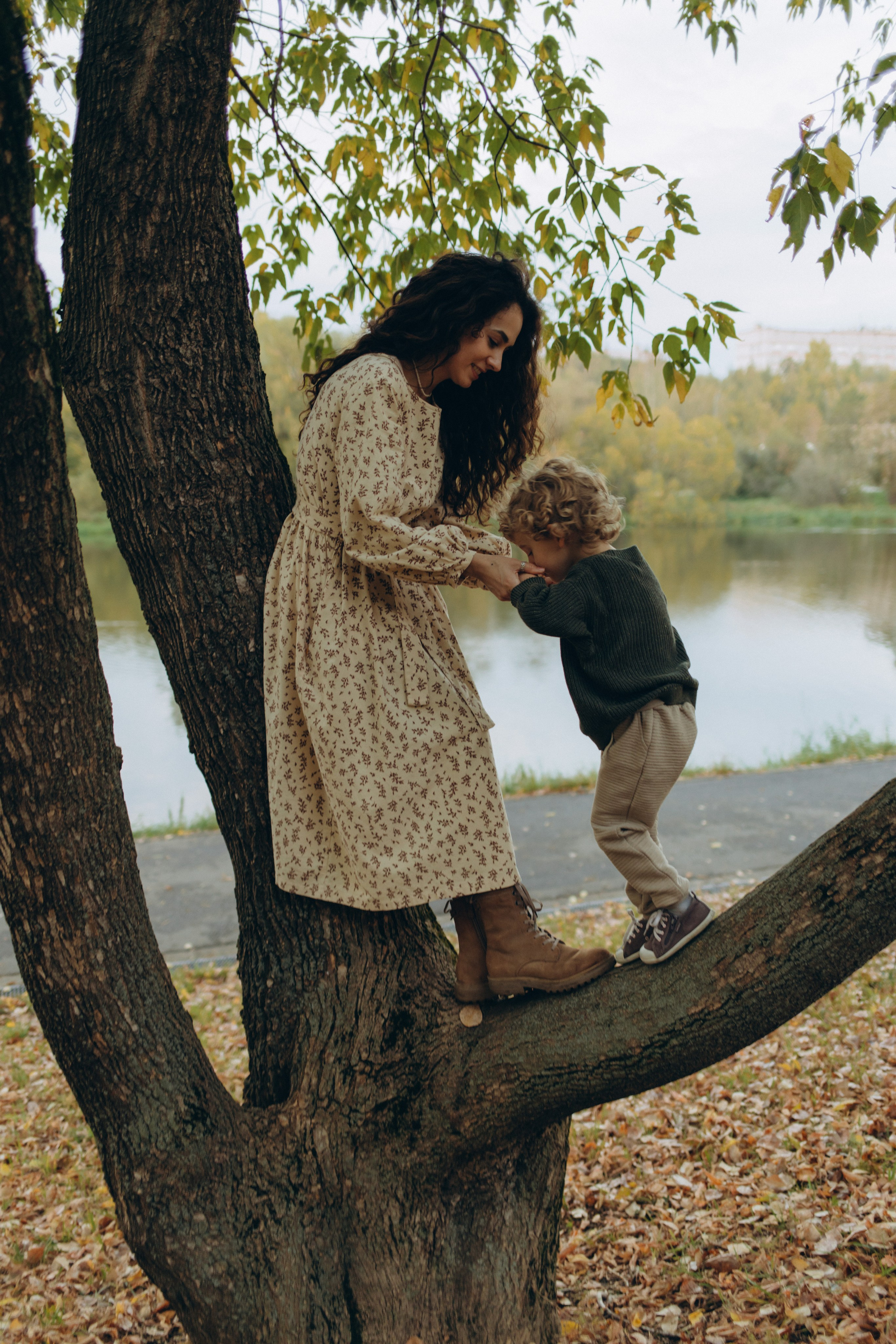 Виктор, Евгения и Марк. Семейный фотограф в Москве Валерия Мясникова