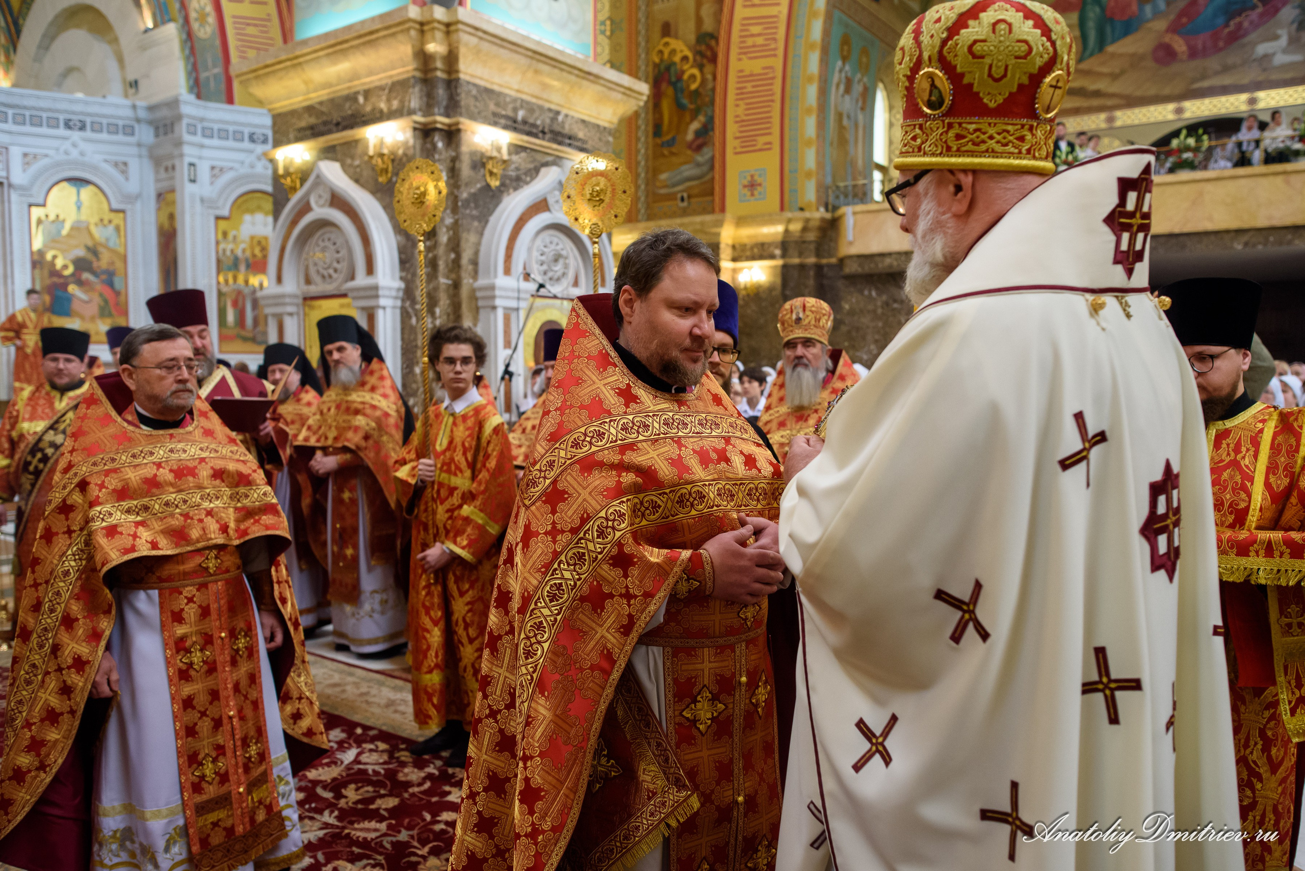 Служба на 40-летие Калининградской епархии. Фотограф  Крещения и Венчания Калининград