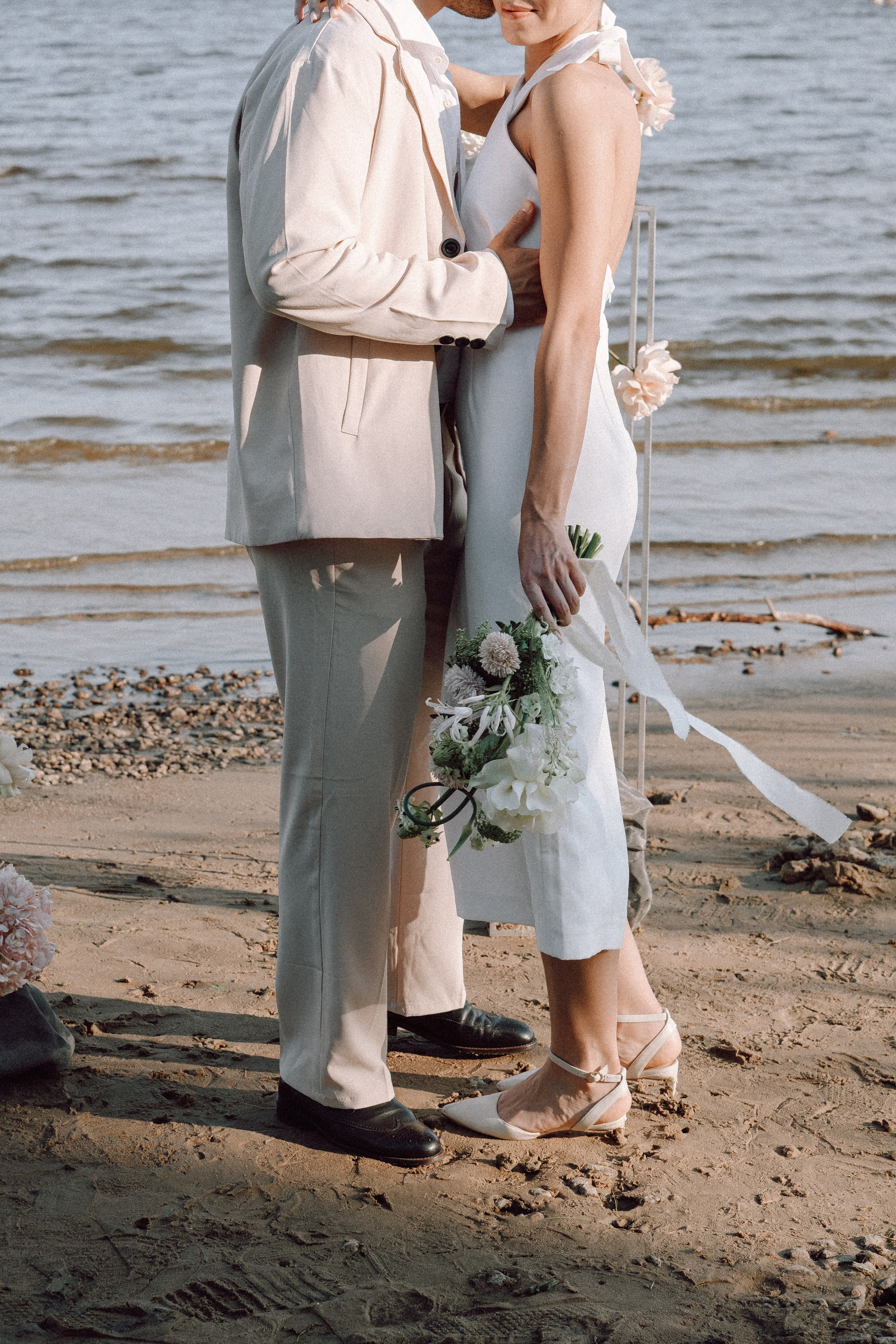 СВАДЕБНАЯ ФОТОСЕССИЯ ВЫЕЗДНОЙ ЦЕРЕМОНИИ (ФИНСКИЙ ЗАЛИВ). Профессиональный фотограф, Санкт-Петербург — Виктория Богомолова