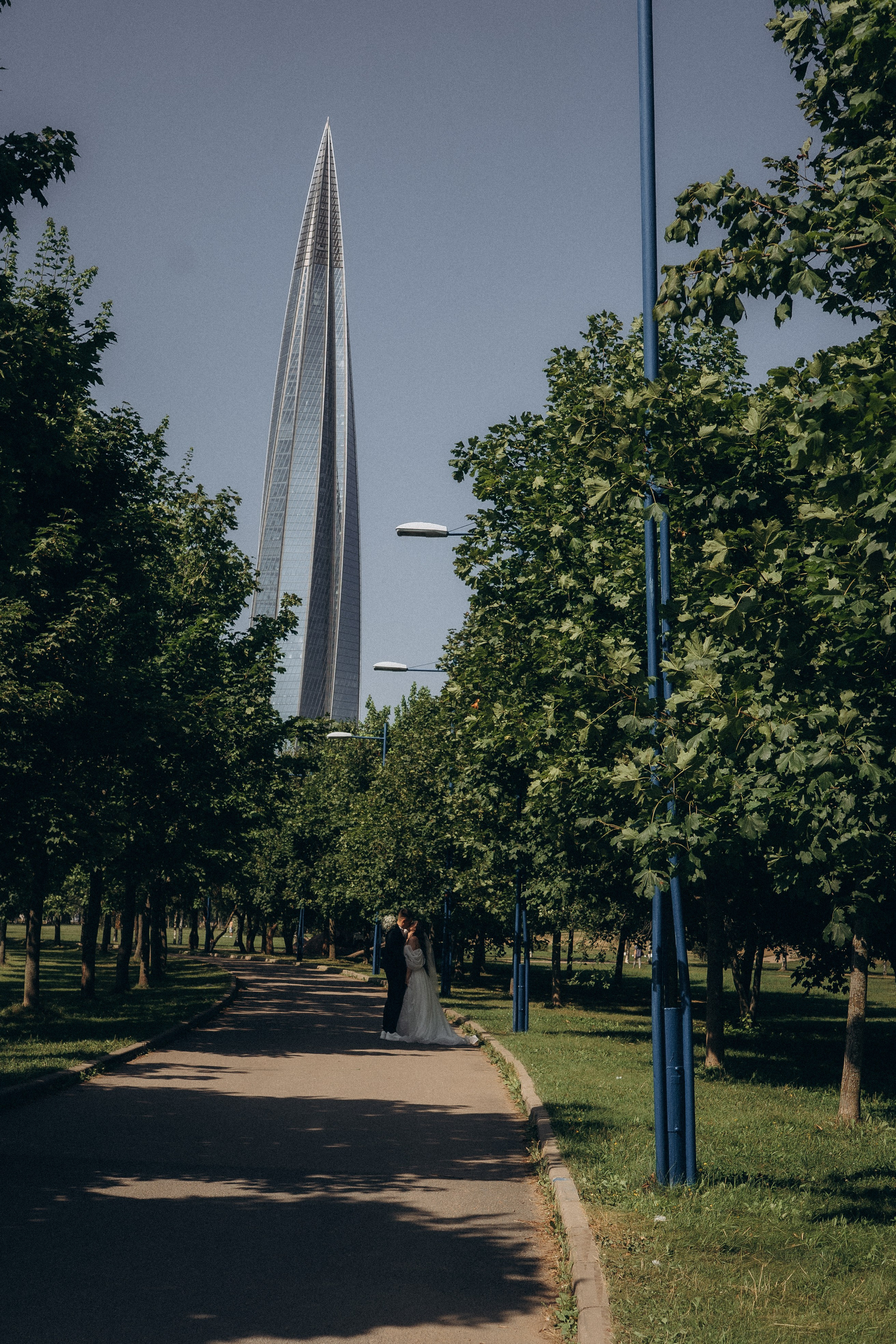 СВАДЕБНАЯ СЬЕМК В ПАРКЕ 300-ЛЕТИЯ. Профессиональный фотограф, Санкт-Петербург — Виктория Богомолова