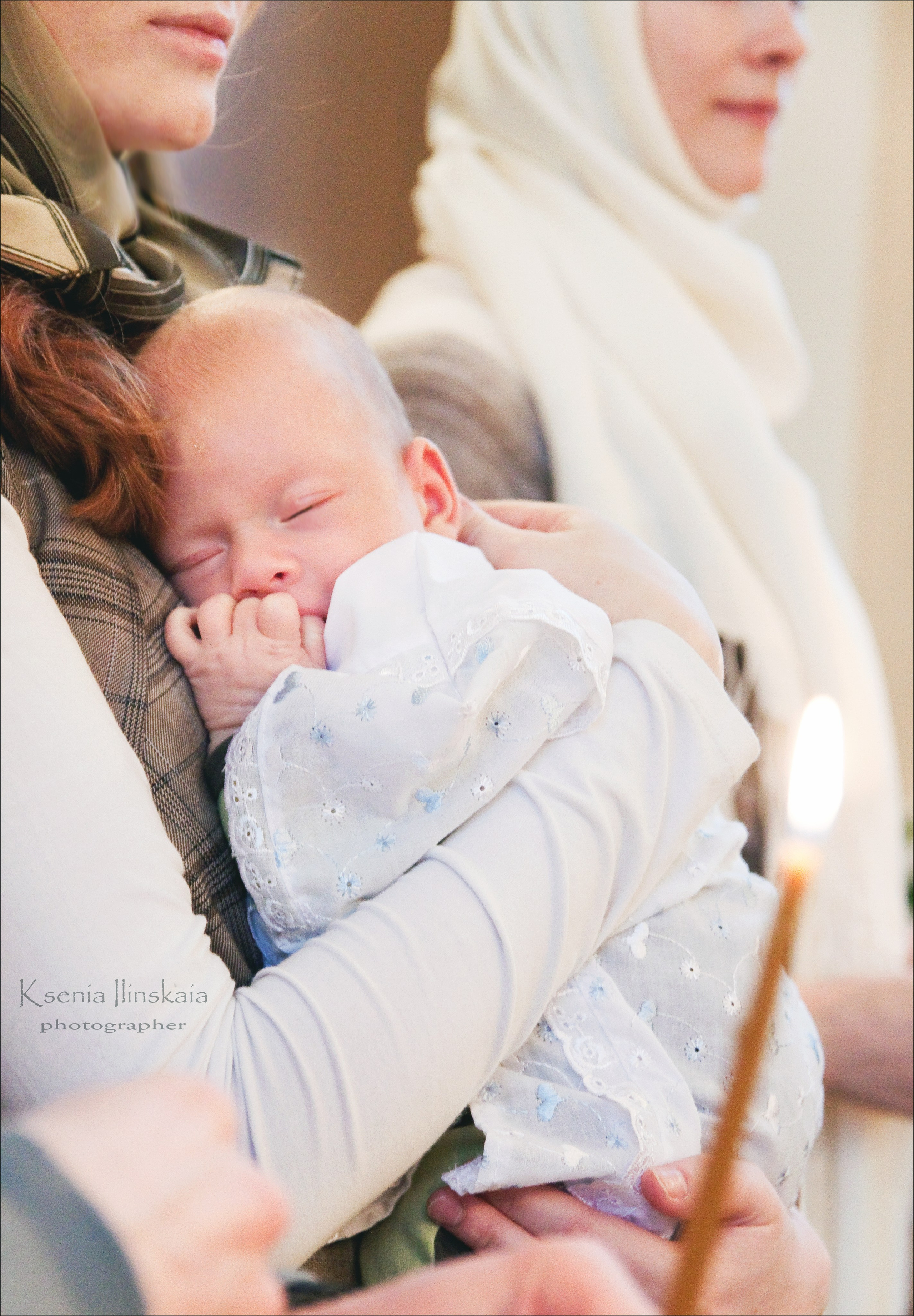 Крещение — фотосессия крестин в Санкт-Петербурге. Фотограф из Санкт-Петербурга Ильинская Ксения