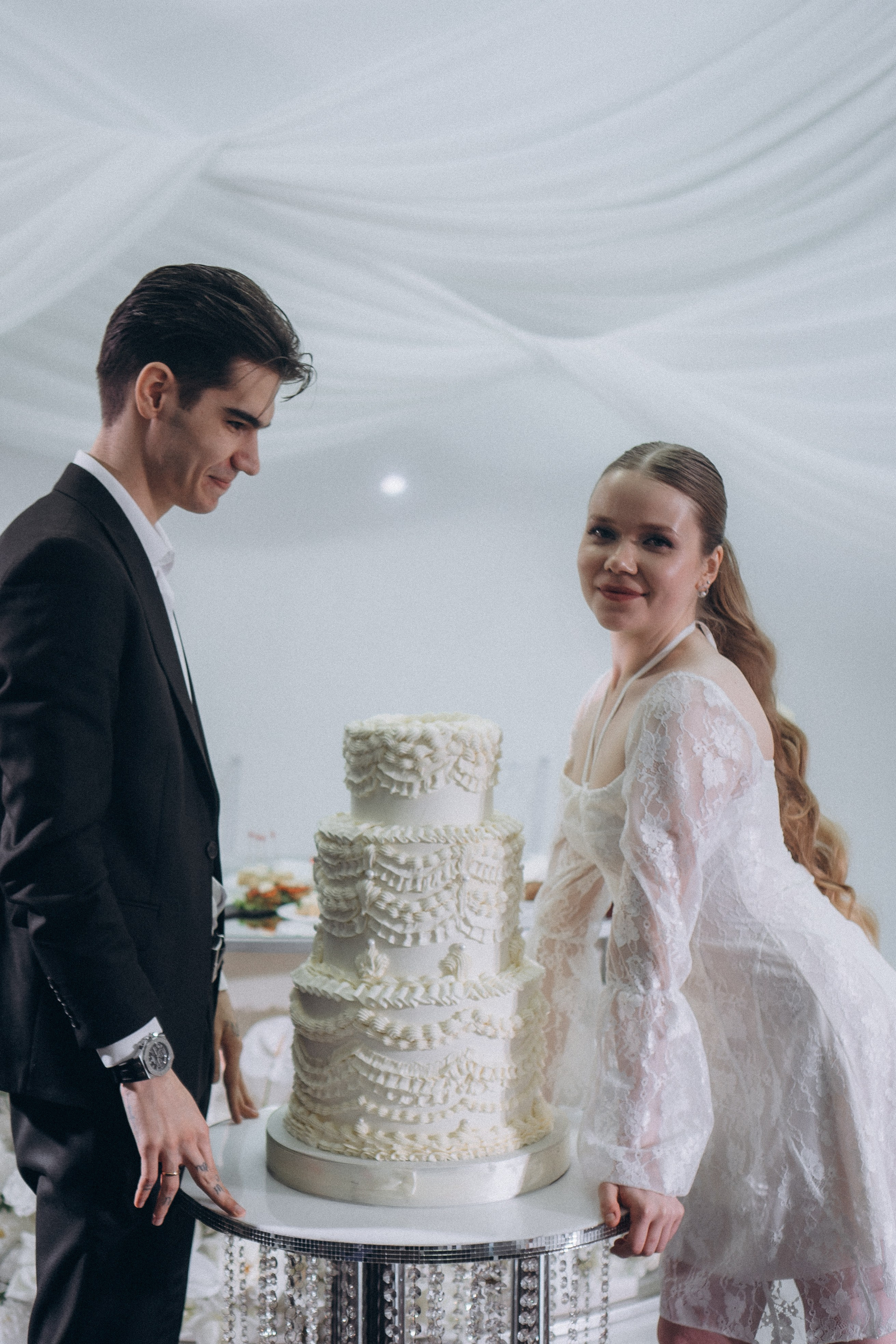 СВАДЕБНЫЙ ТОРТ. ФОТОСЕСИИЯ БАНКЕТА (СНЯТО В СИБИРЕ В НИЖНЕВАРТОВСКЕ). Профессиональный фотограф, Санкт-Петербург — Виктория Богомолова