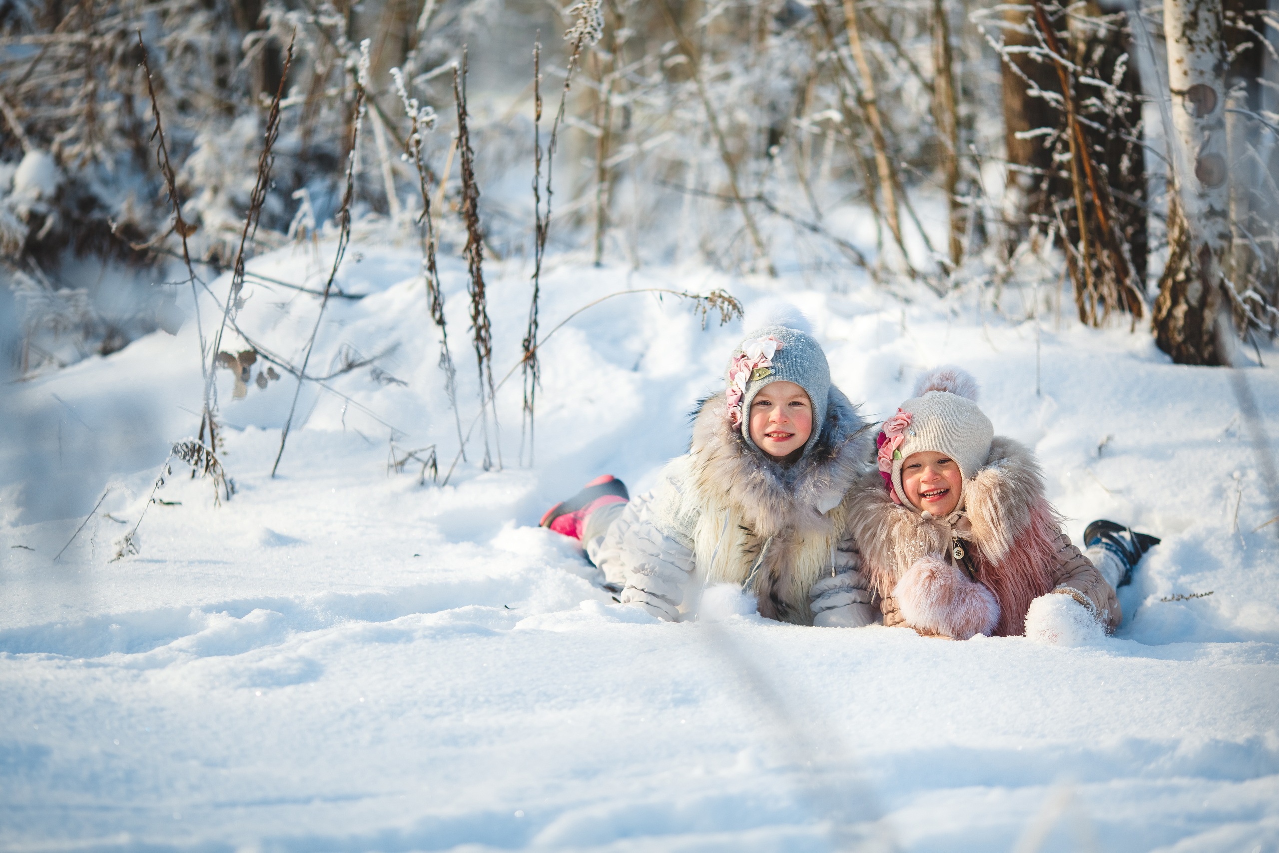 Волшебный морозный день. Свадебный и семейный фотограф Москва Екатерина Верижникова