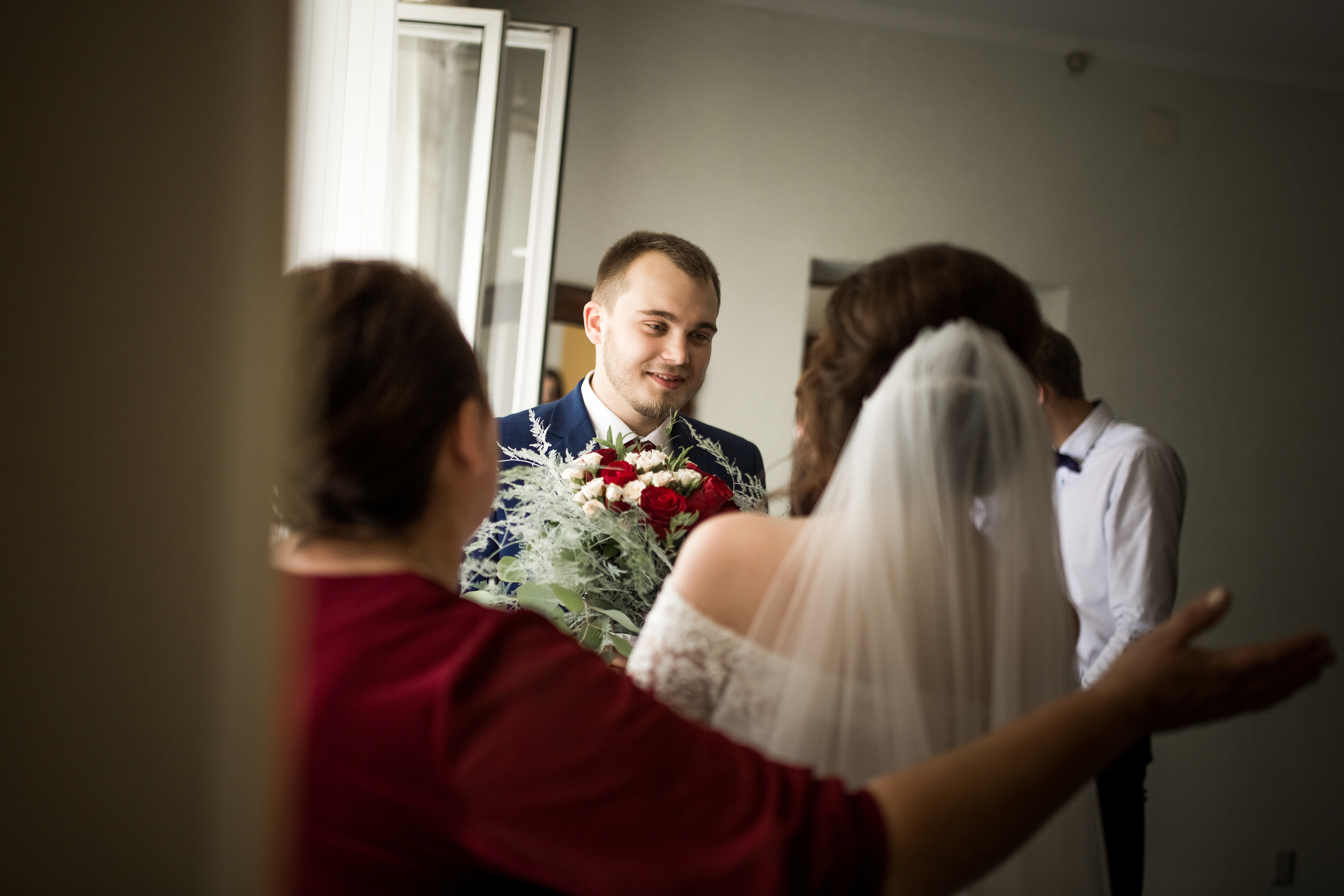 Максим и Катя. Свадебный день. Свадебный и семейный фотограф Москва Екатерина Верижникова