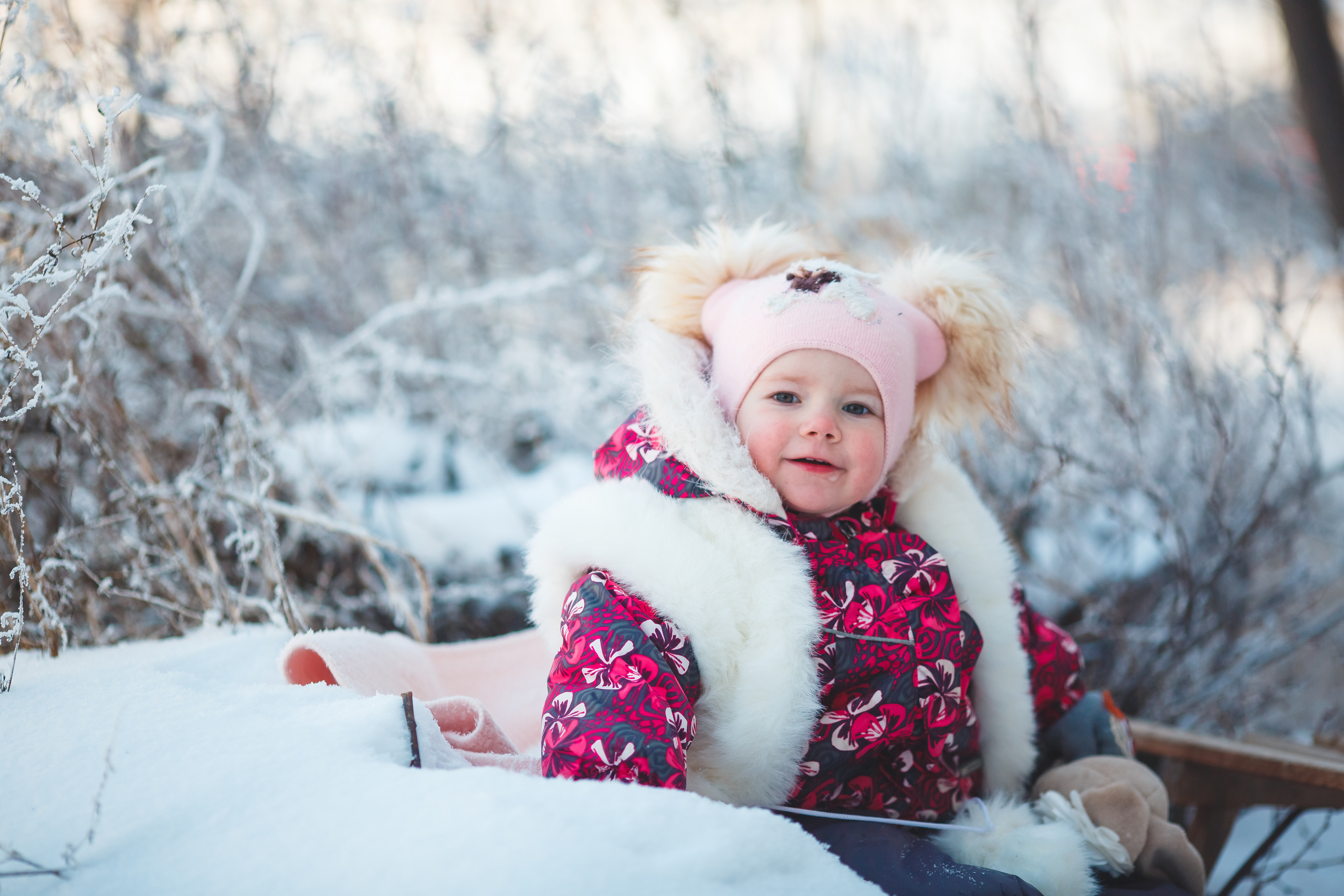 Волшебный морозный день. Свадебный и семейный фотограф Москва Екатерина Верижникова