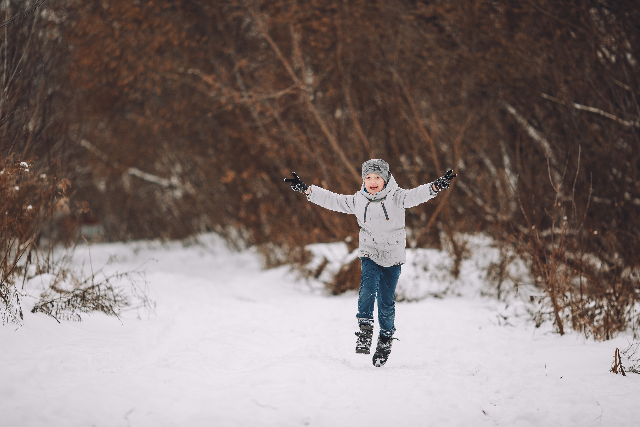 Зимняя фотопрогулка. Свадебный и семейный фотограф Москва Екатерина Верижникова