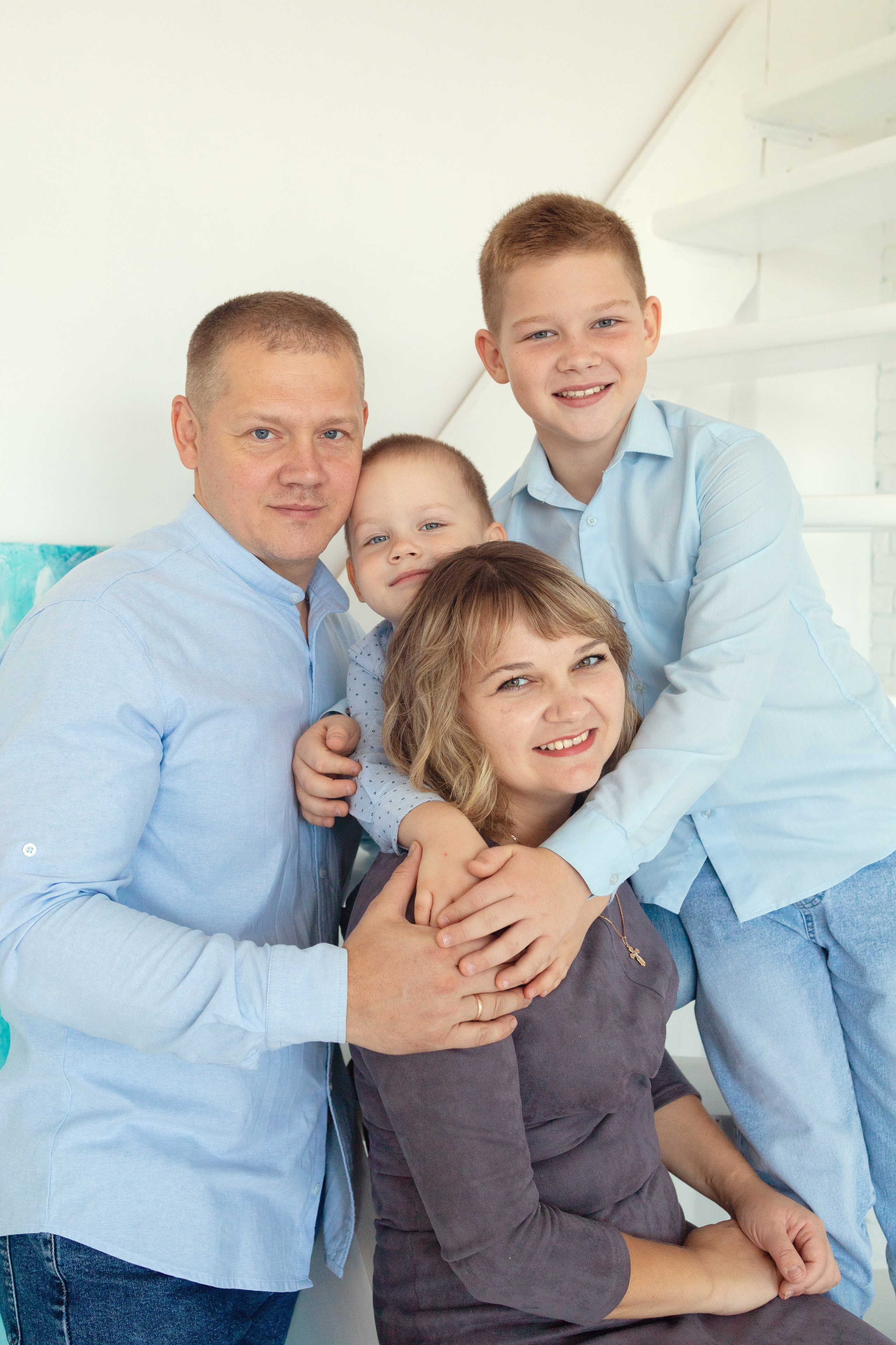 Семейная фотосессия Ольги. Семейный и детский фотограф Майя Гришина