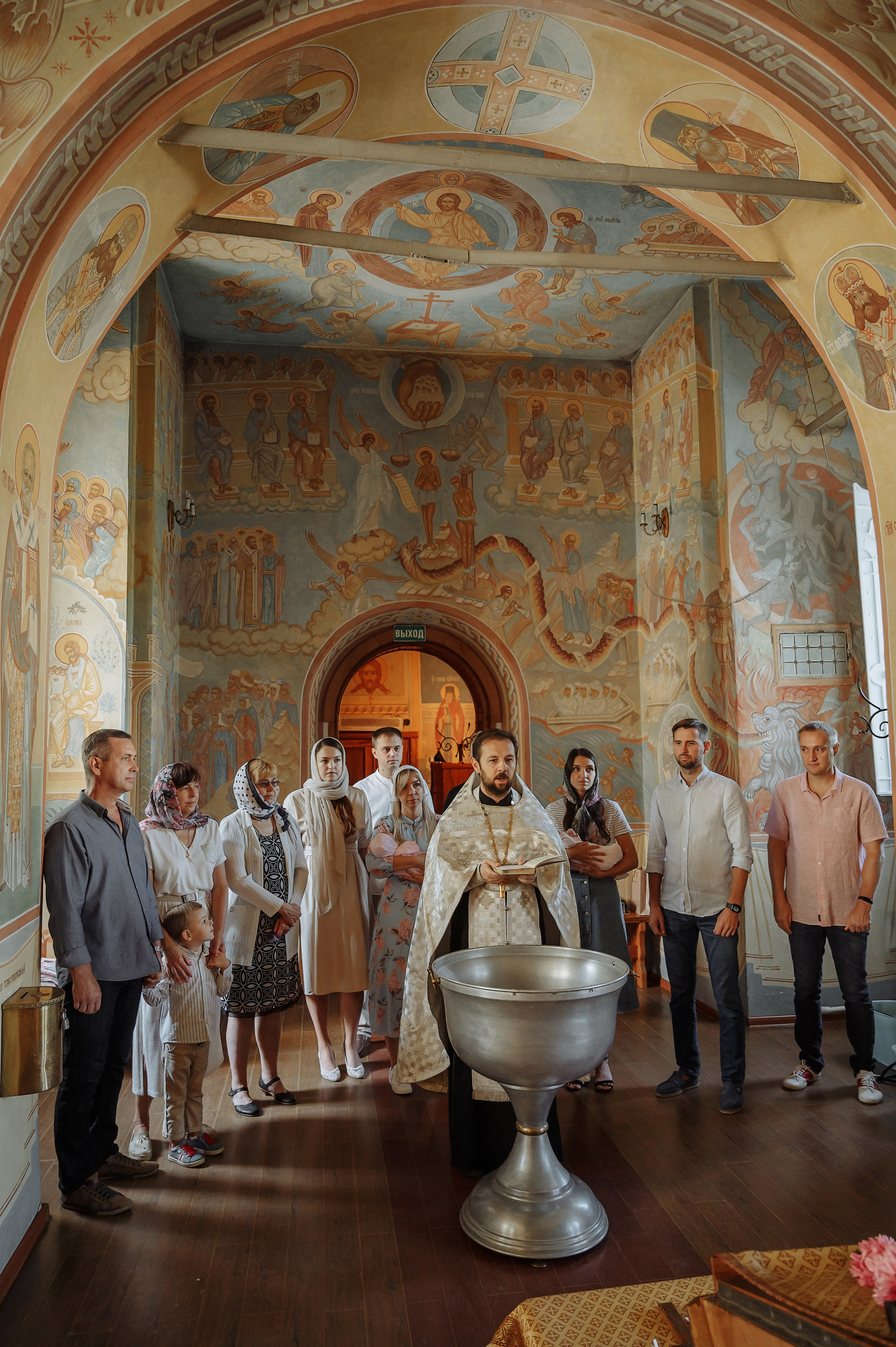 Крестины Насти и Василисы. Свадебный и семейный фотограф в Сергиевом Посаде, Москве и Московской