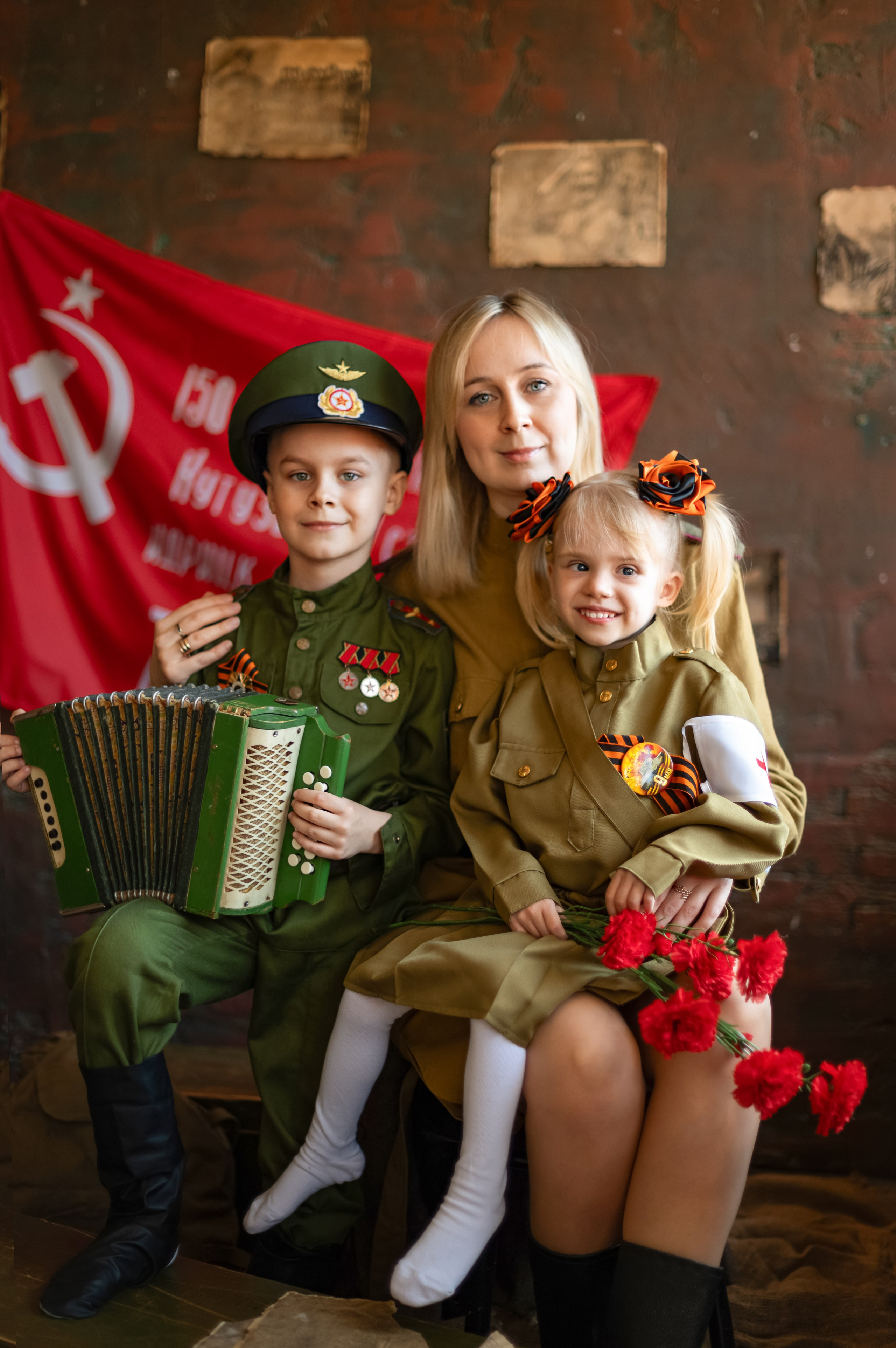 Фотопроет «День победы». Детский и семейный фотограф г. Москва Оксана Катаджи