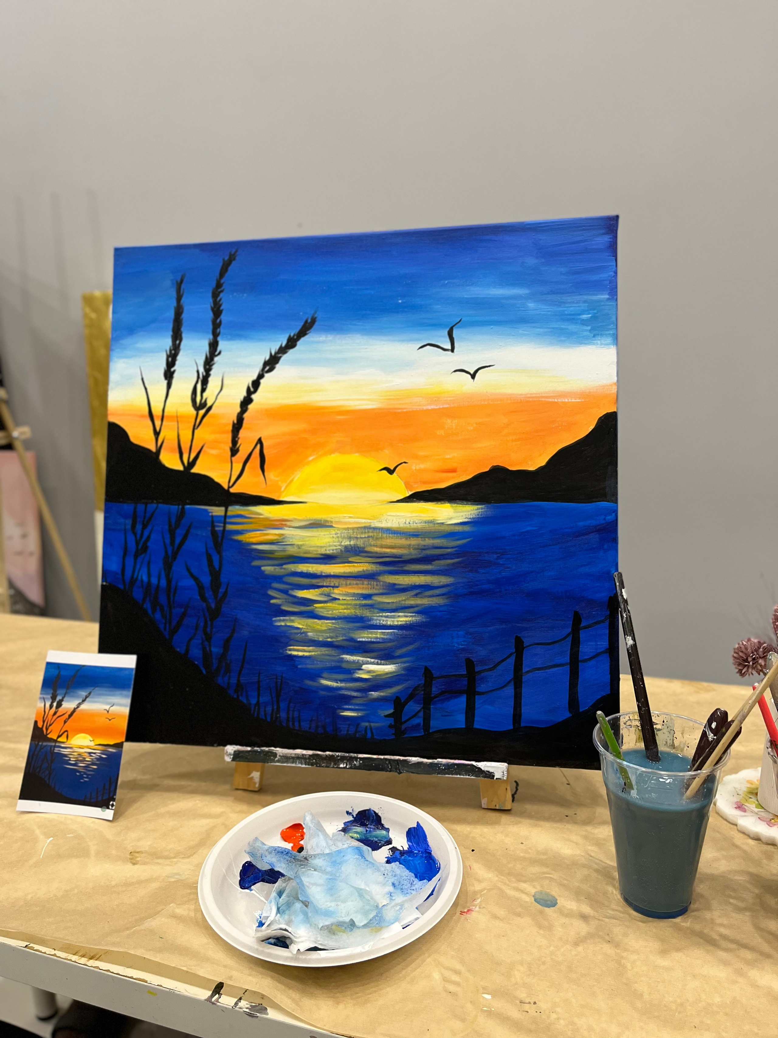 Мастер-класс. Живопись. Художник-преподаватель Диляра Хабибуллина