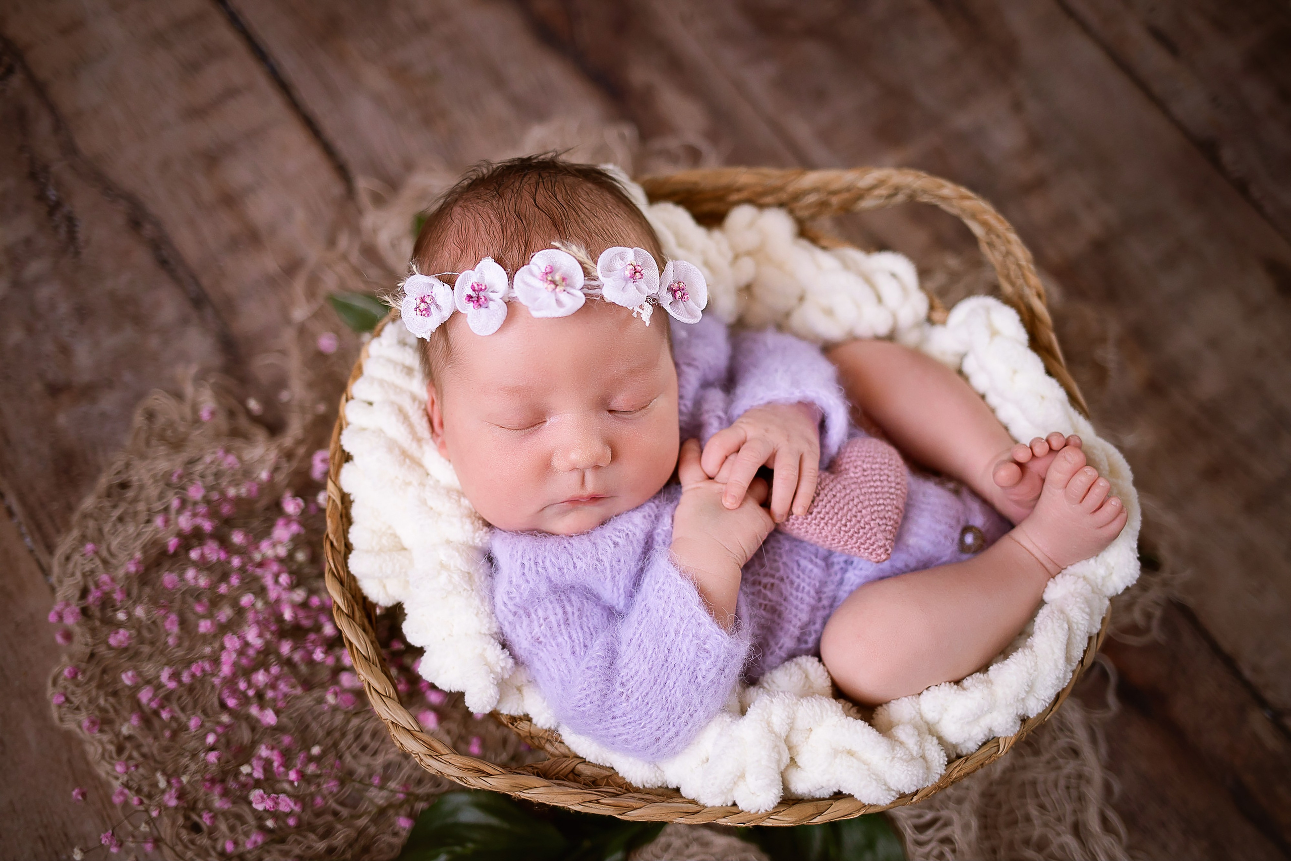 Фотосессия новорожденного. Фотограф новорожденных в Новосибирске