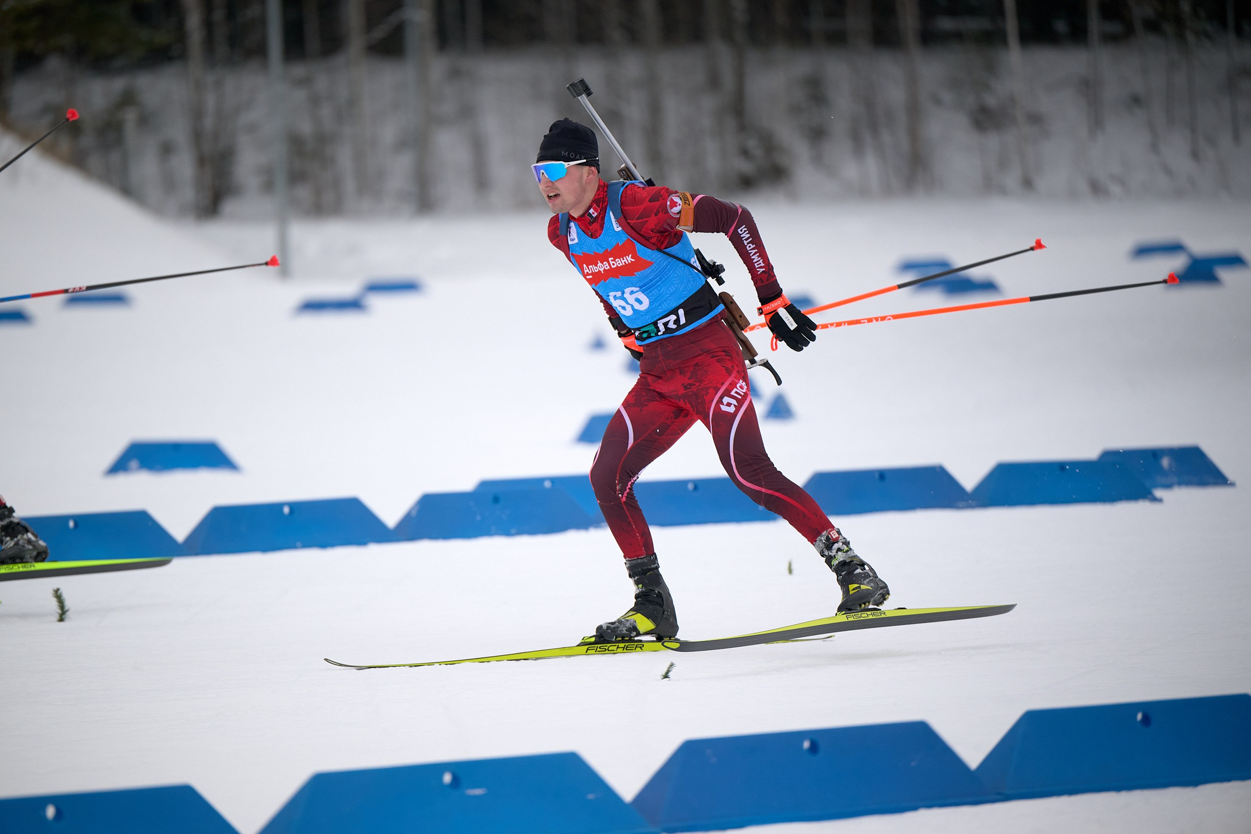 Биатлон. Чемпионат России — 2024/2025, 3-й этап, Ижевск. Ижевская винтовка. Спортивный репортажный фотограф в Ижевске Сергей Мерзляков