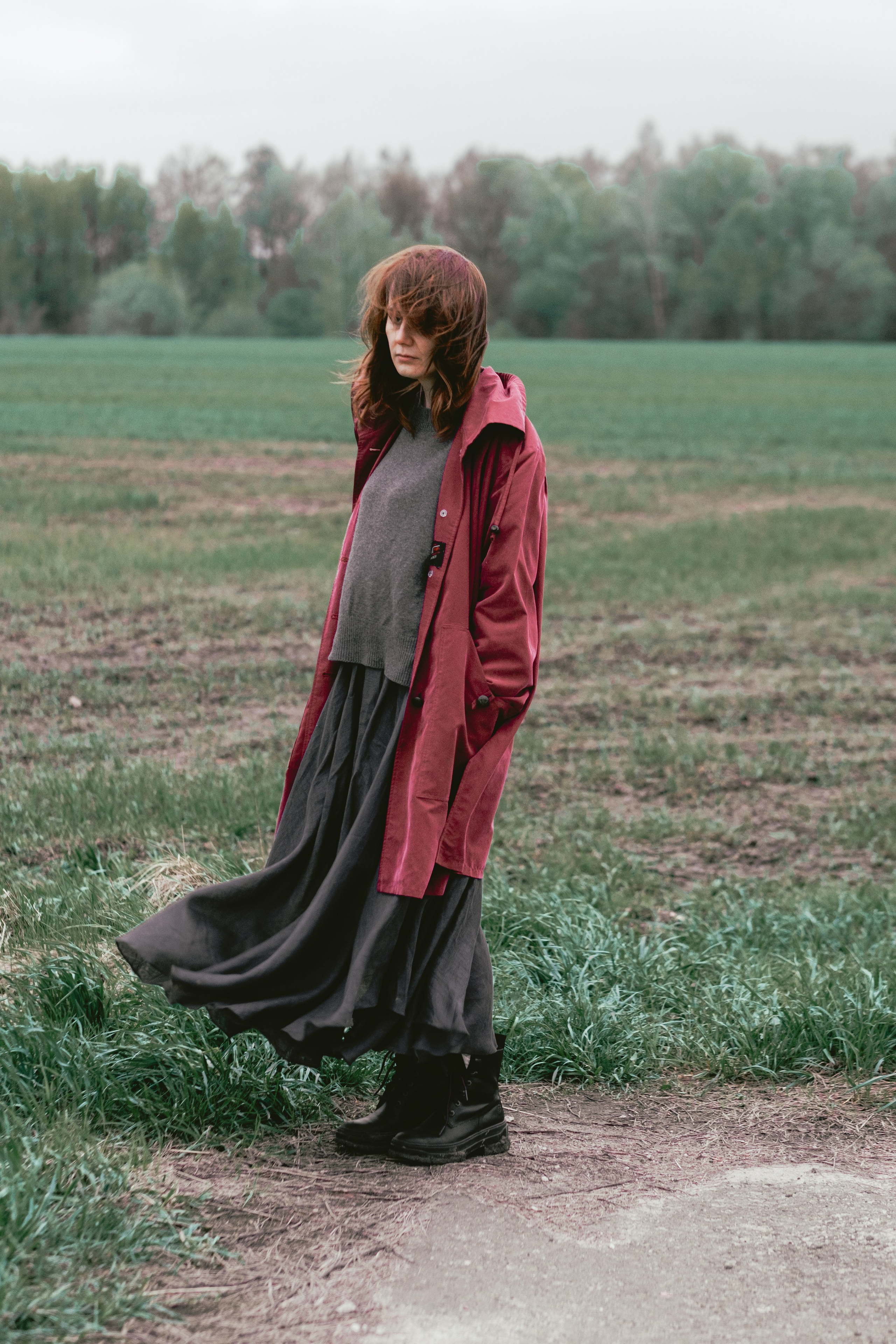 Портреты на природе. Анна Сутягина. Фотограф в Москве