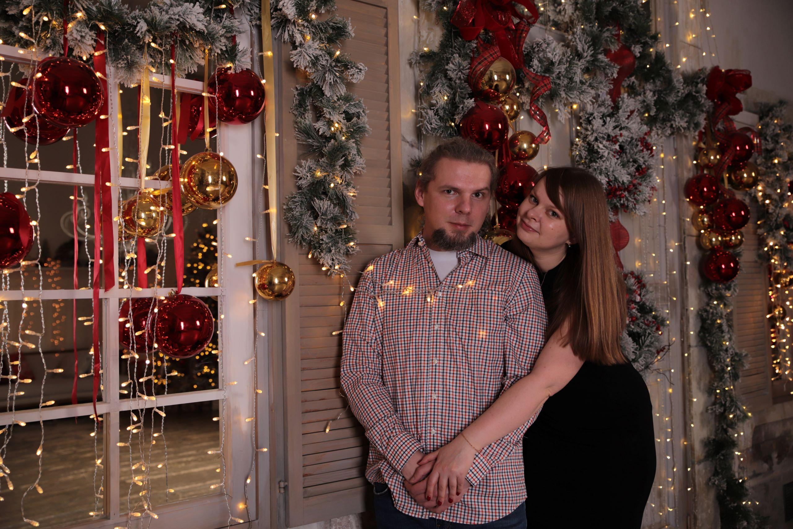 Новогодняя фотосессия, фотограф в Москве, праздничные фотографии