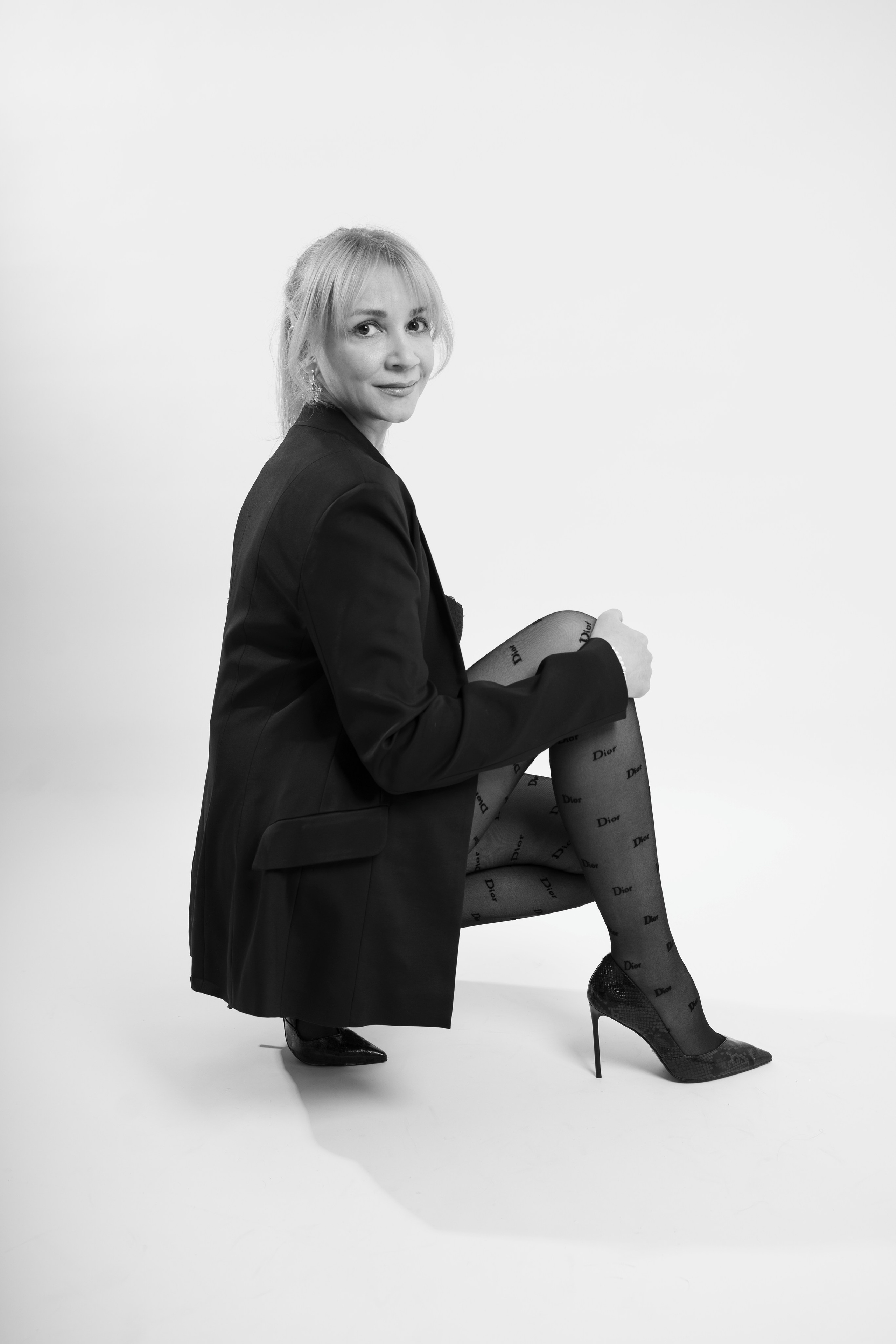 Черно-белая фотосессия