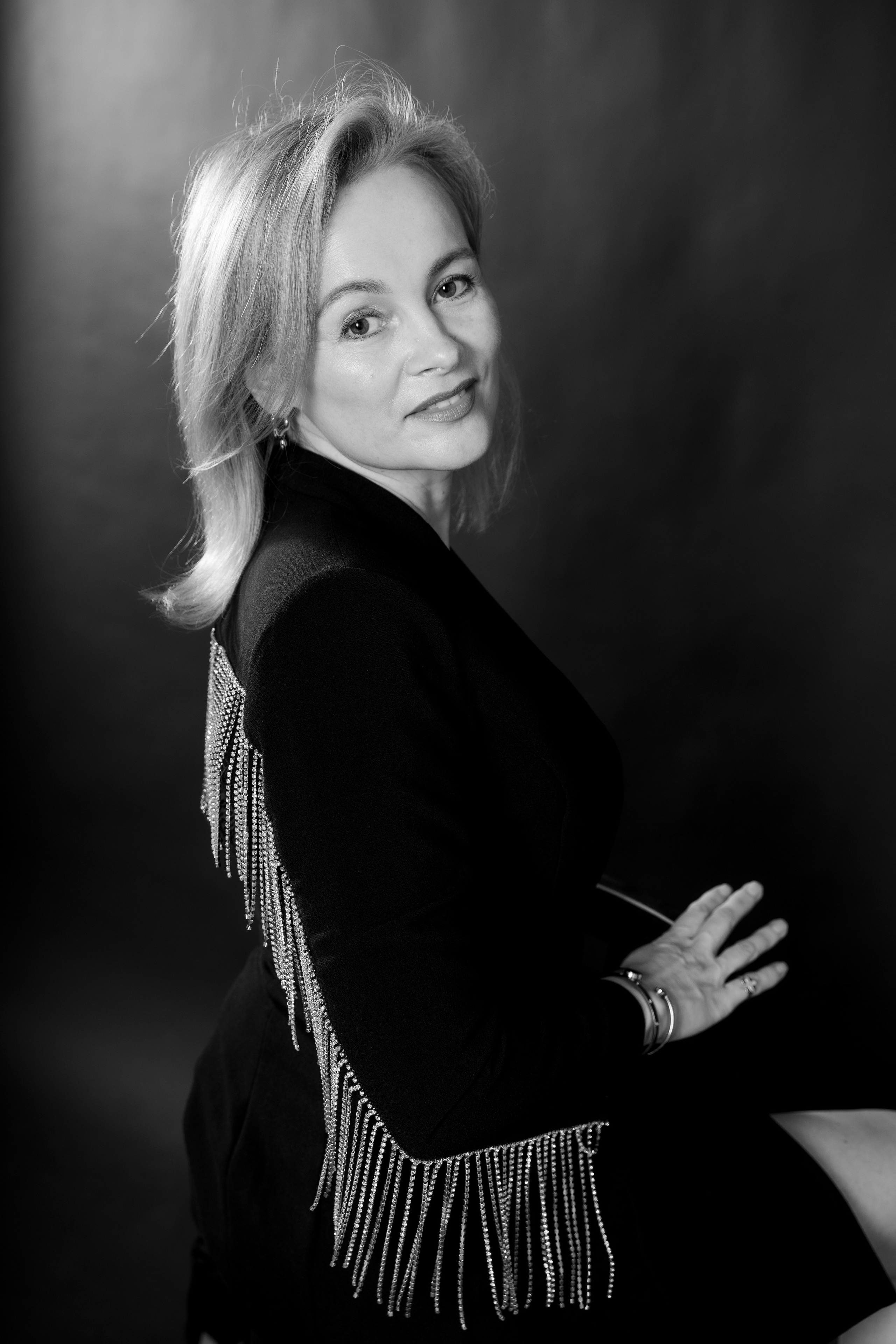 Черно-белая фотосессия