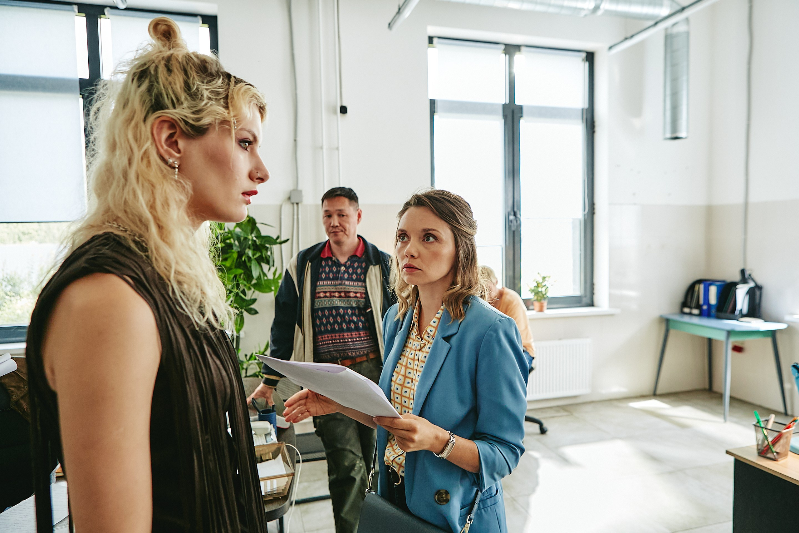 Backstage. Visual artist Konstantin KoT