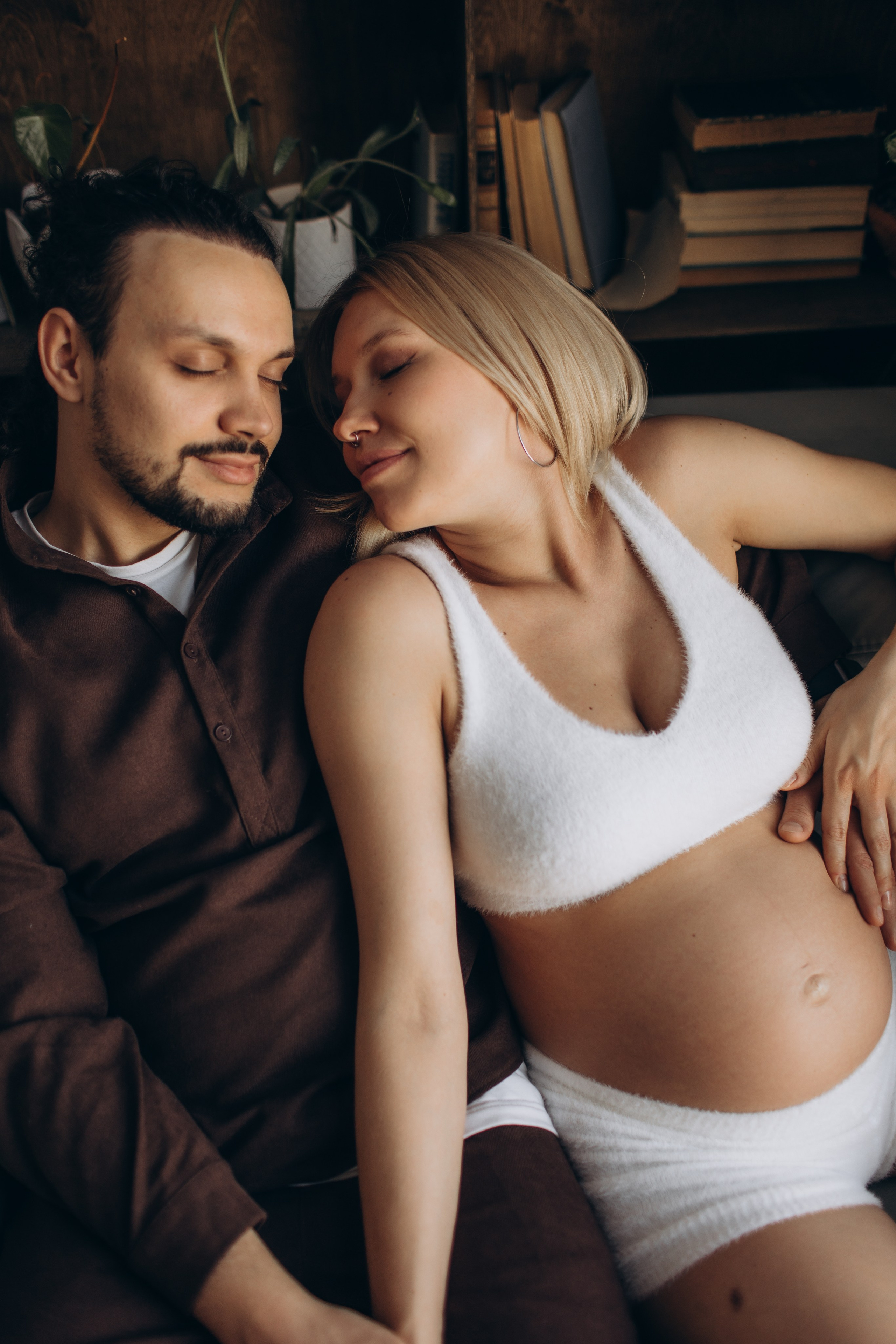 Фотосессия беременности съемка в ожидании. Фотограф Владимир Москва