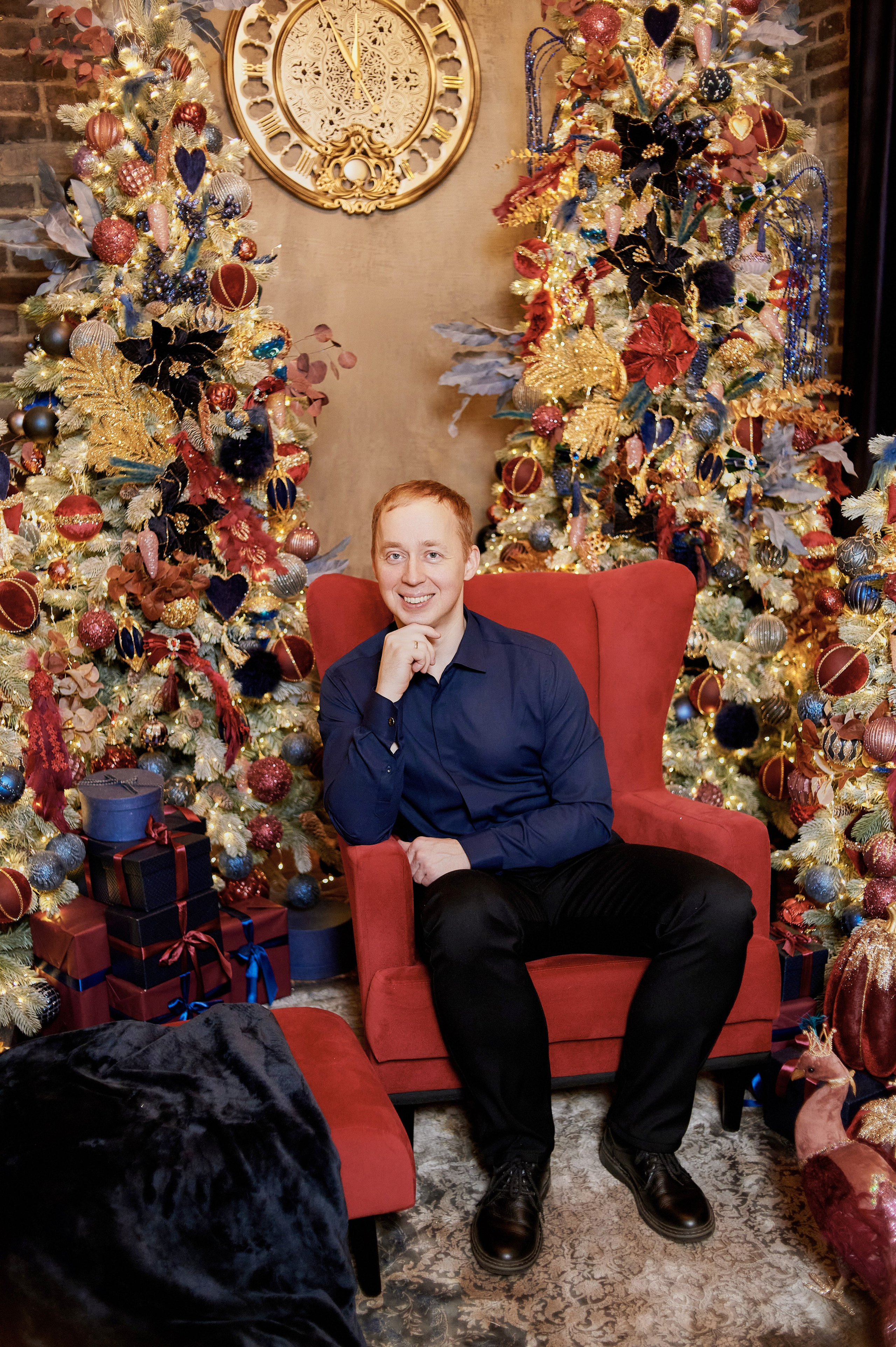 Новогодняя история. Семейный и детский фотограф в г. Ногинске Ангелина Хасанова