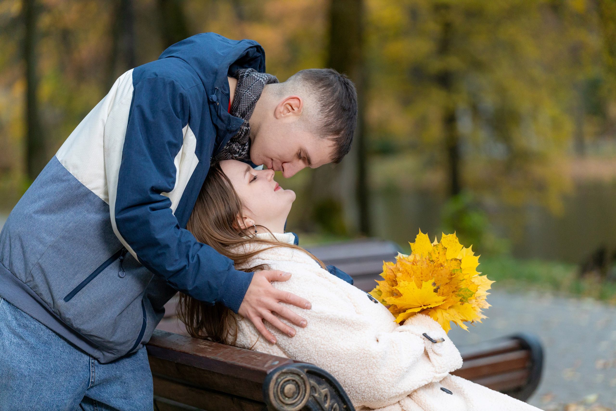 Лав стори для Надежды, победительницы осеннего конкурса в ВК. Фотограф в Туле Крупский АнДРей. Фотостудия «КАДР71» в Туле