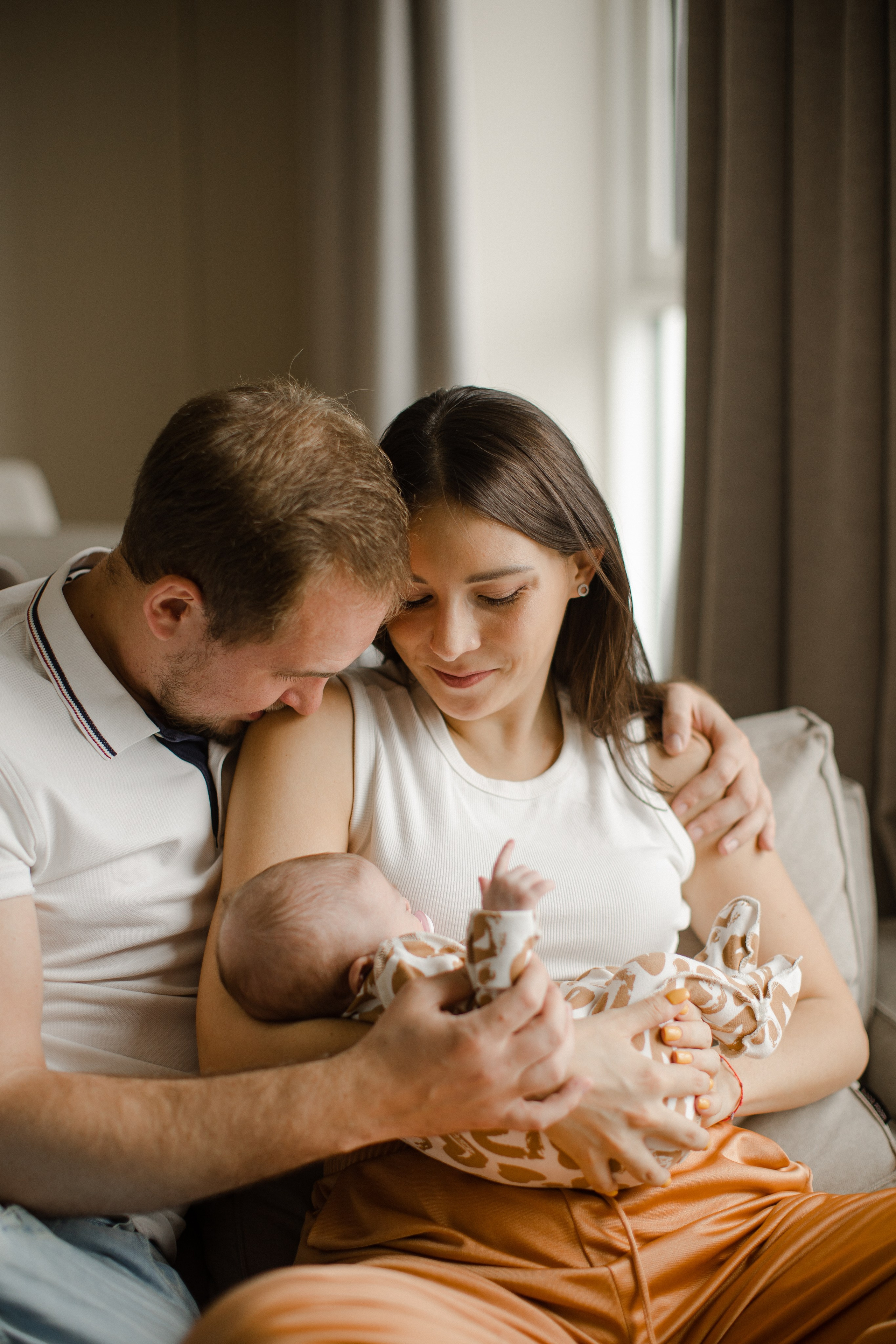 Диля с семьей. Семейный и детский фотограф в Москве Кузьмина Мария