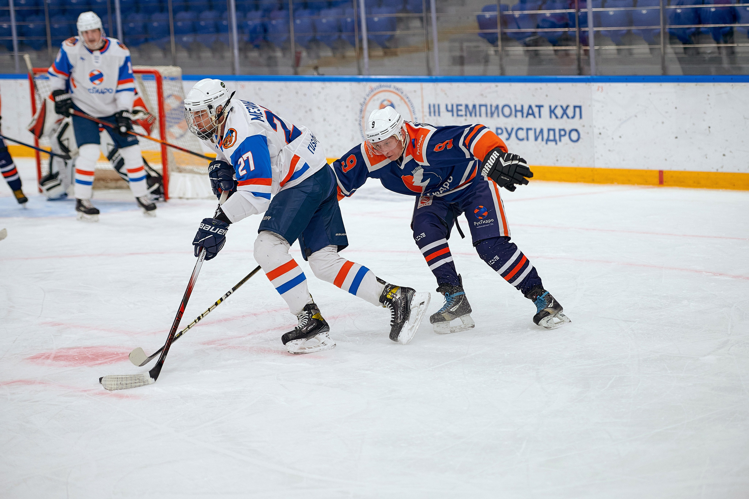Портфолио репортажной фотосъёмки: Кристалл арена — Хоккей — РусГидро. Фотограф Яковлев Роман — Красноярск