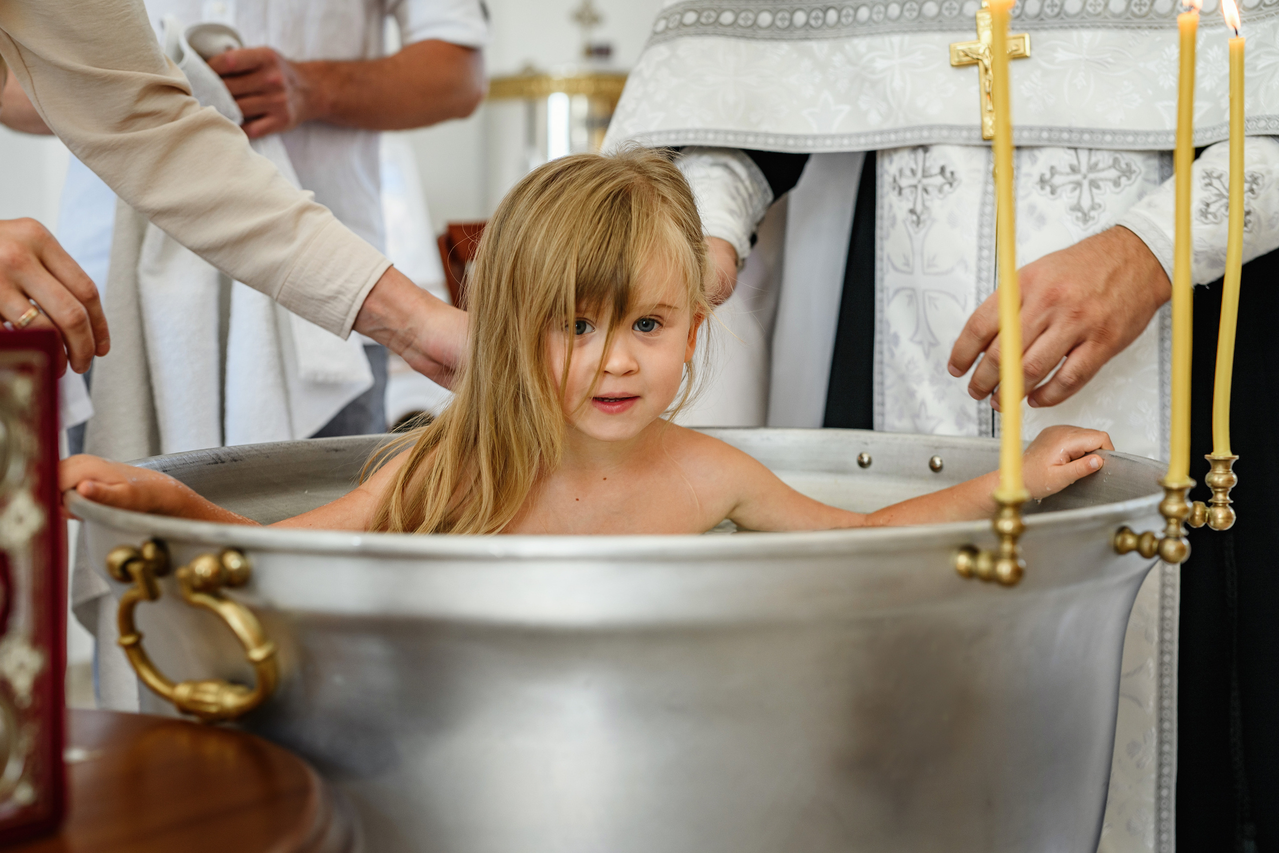 Крещение, таинство, церковь, свеча, праздник