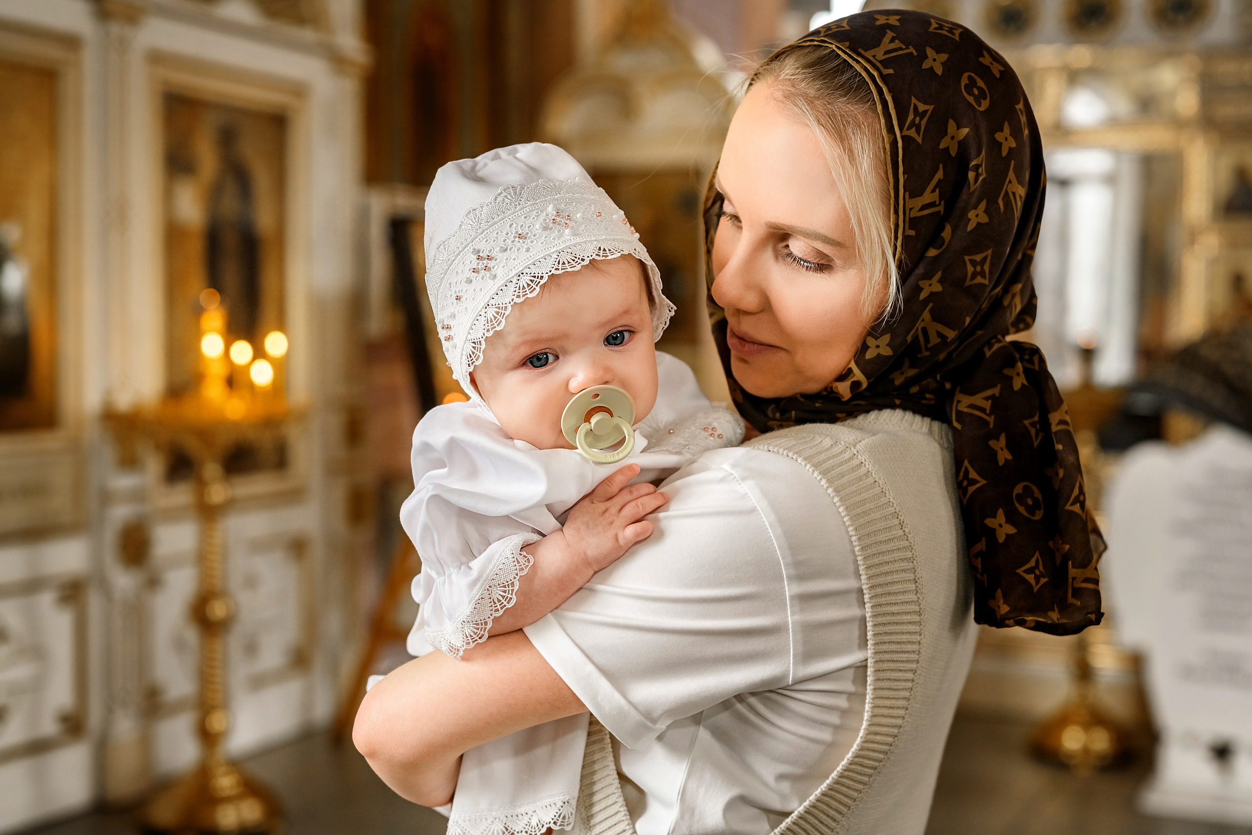 Крещение, таинство, церковь, свеча, праздник