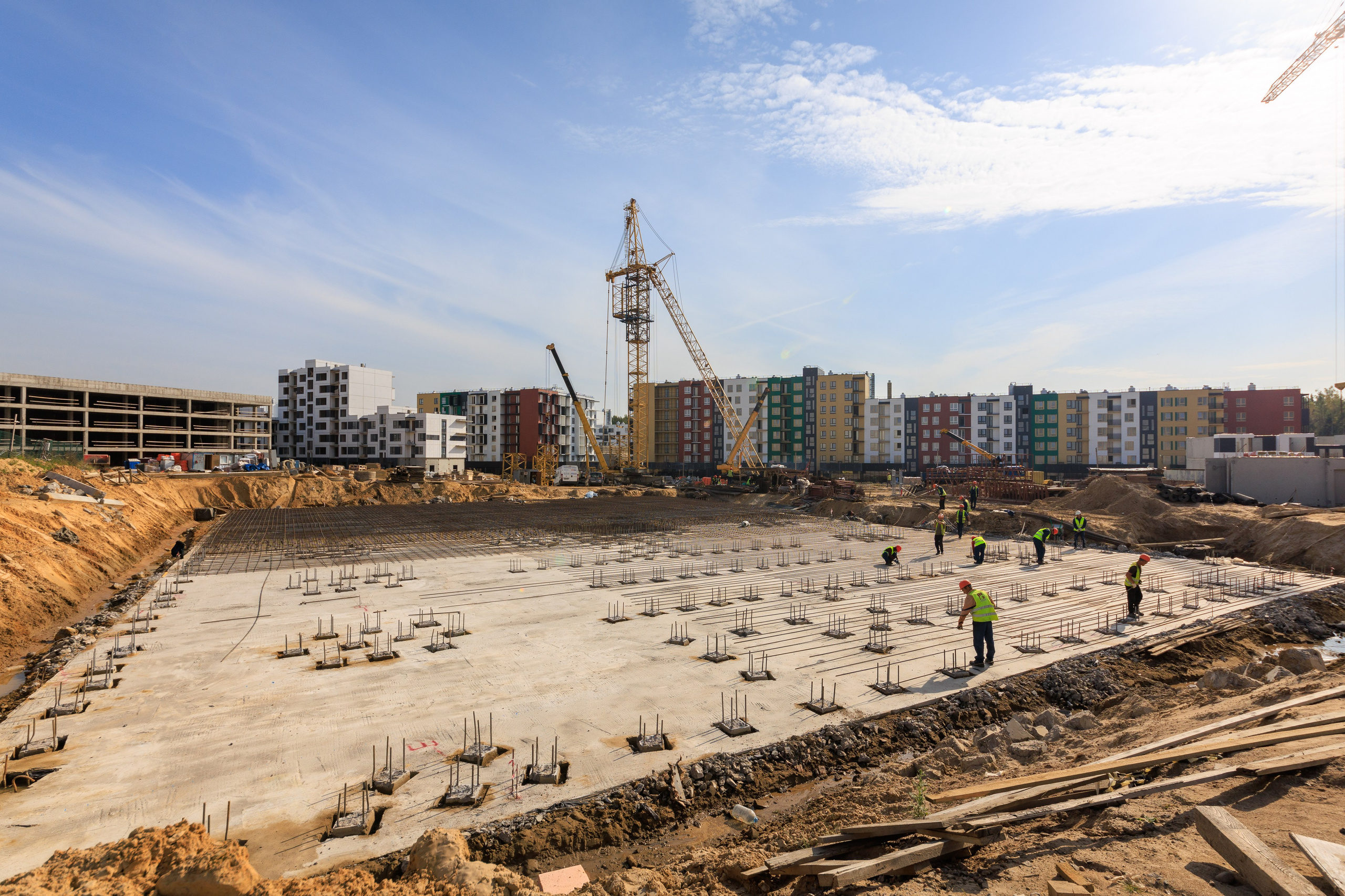 Архитектурная и репортажная фотосъёмка для застройщика