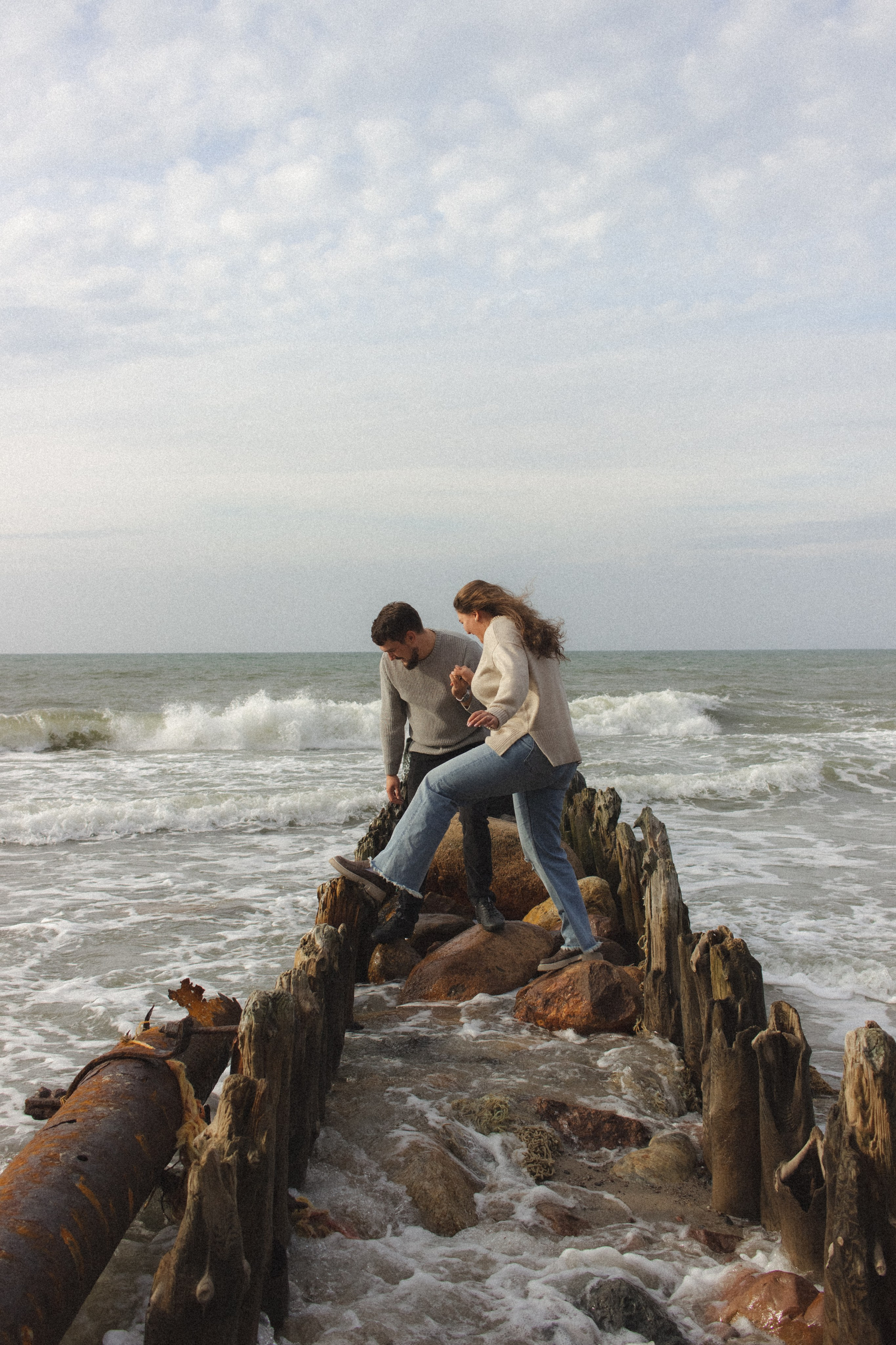 Фотосессия на Балтийском море. Портретный фотограф в Калининграде Рита Холодова