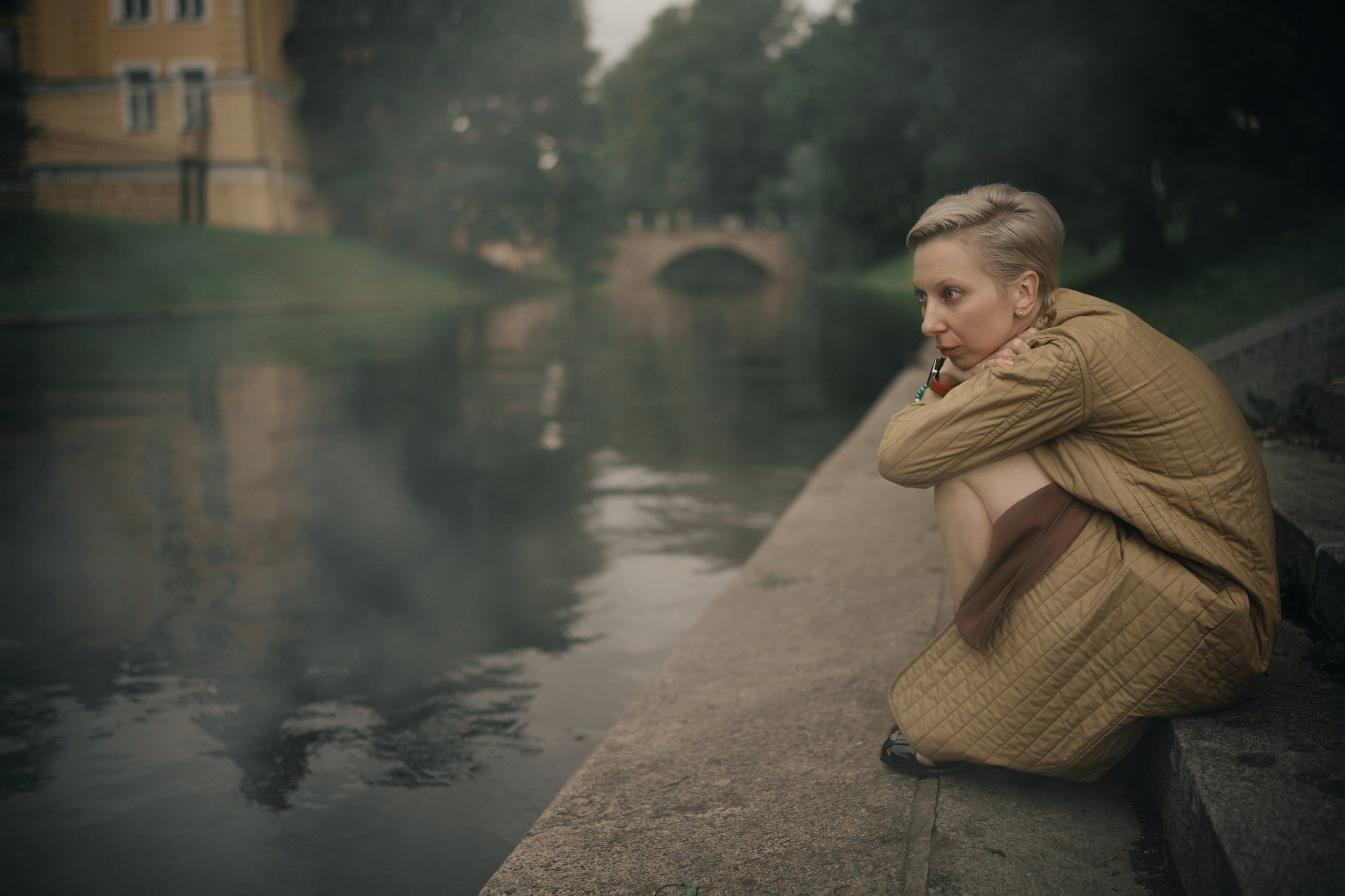 Девушка в летнем парке. Fotографиня из Санкт-Петербурга Настя Шуман