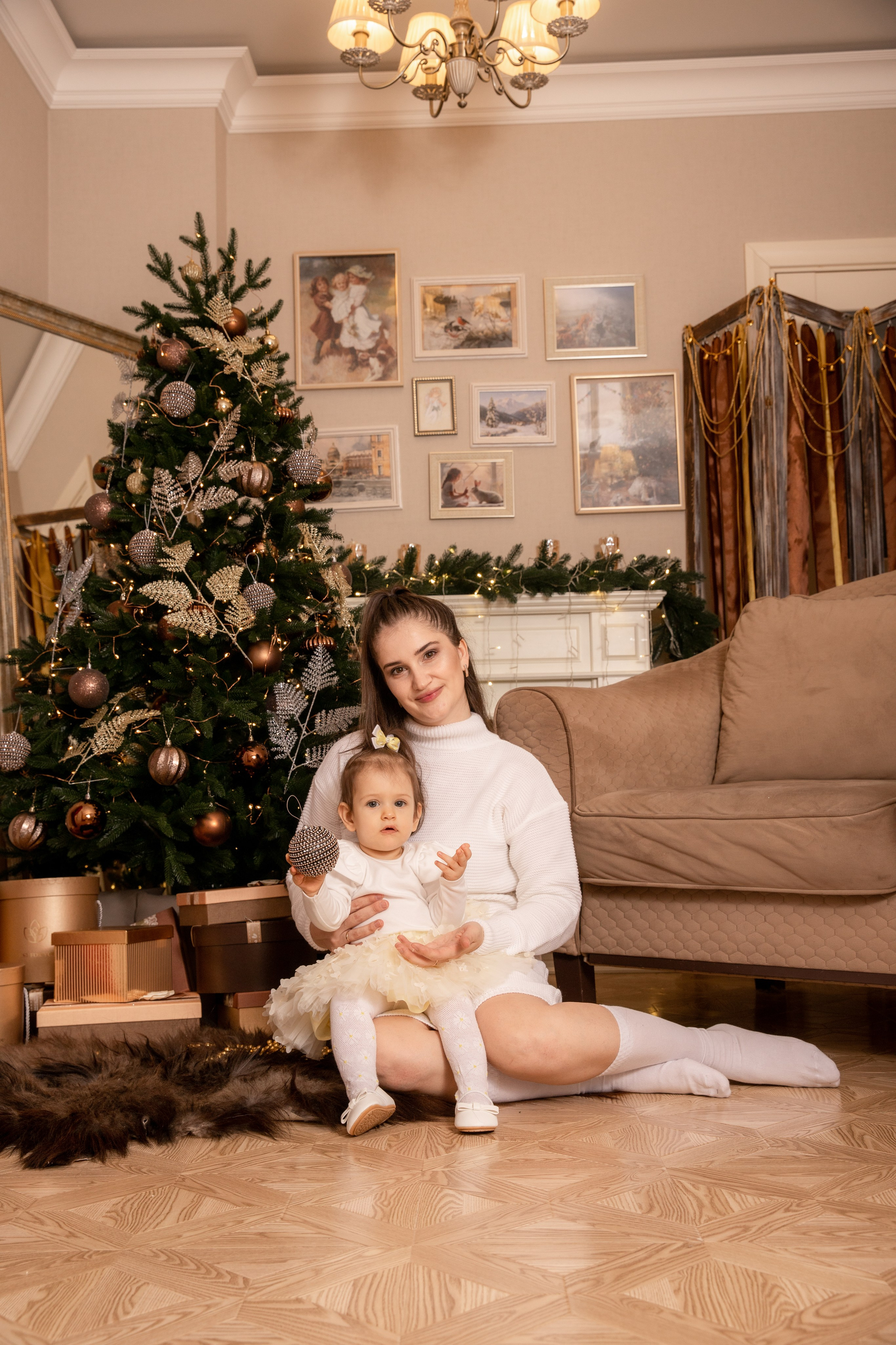 Первые новогодние для Катюши. Фотограф в Железнодорожном и Балашихе