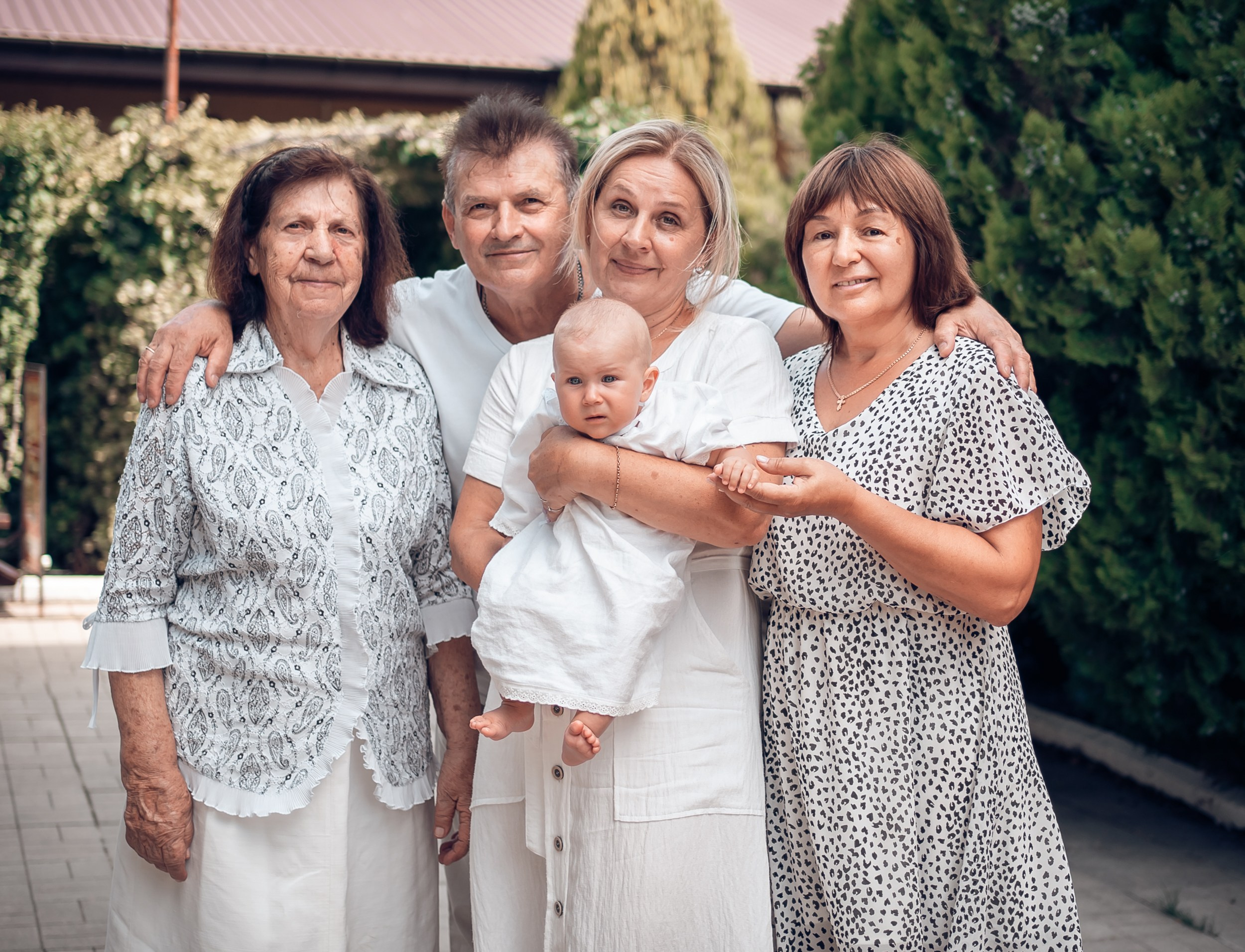 Крещение в храме Прп.Сергия Радонежского с. Орлиное. Церковный фотограф Севастополь