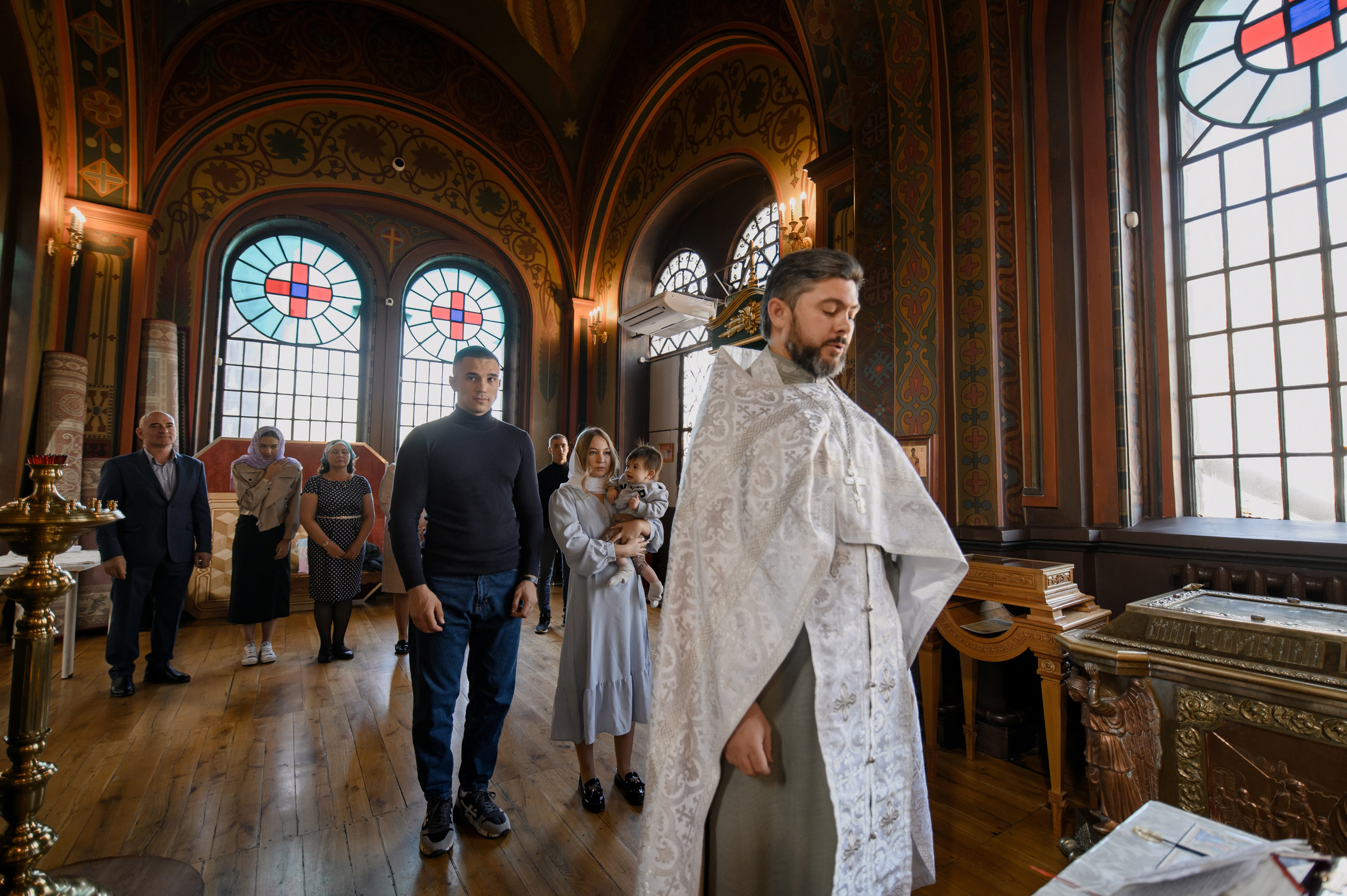 Таинство крещения Ванечки. Свадебный фотограф Краснодар Елена Воробьева