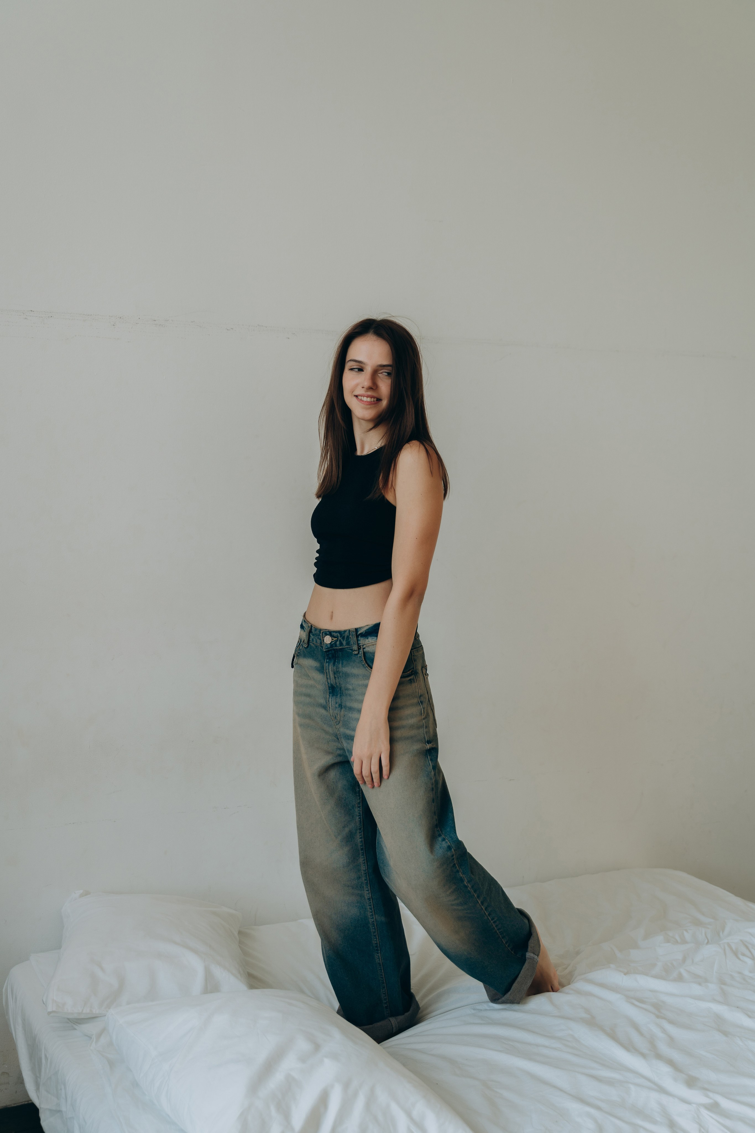 Настя. Модельные тесты. Фотограф Москва Виктория-Антуанетта