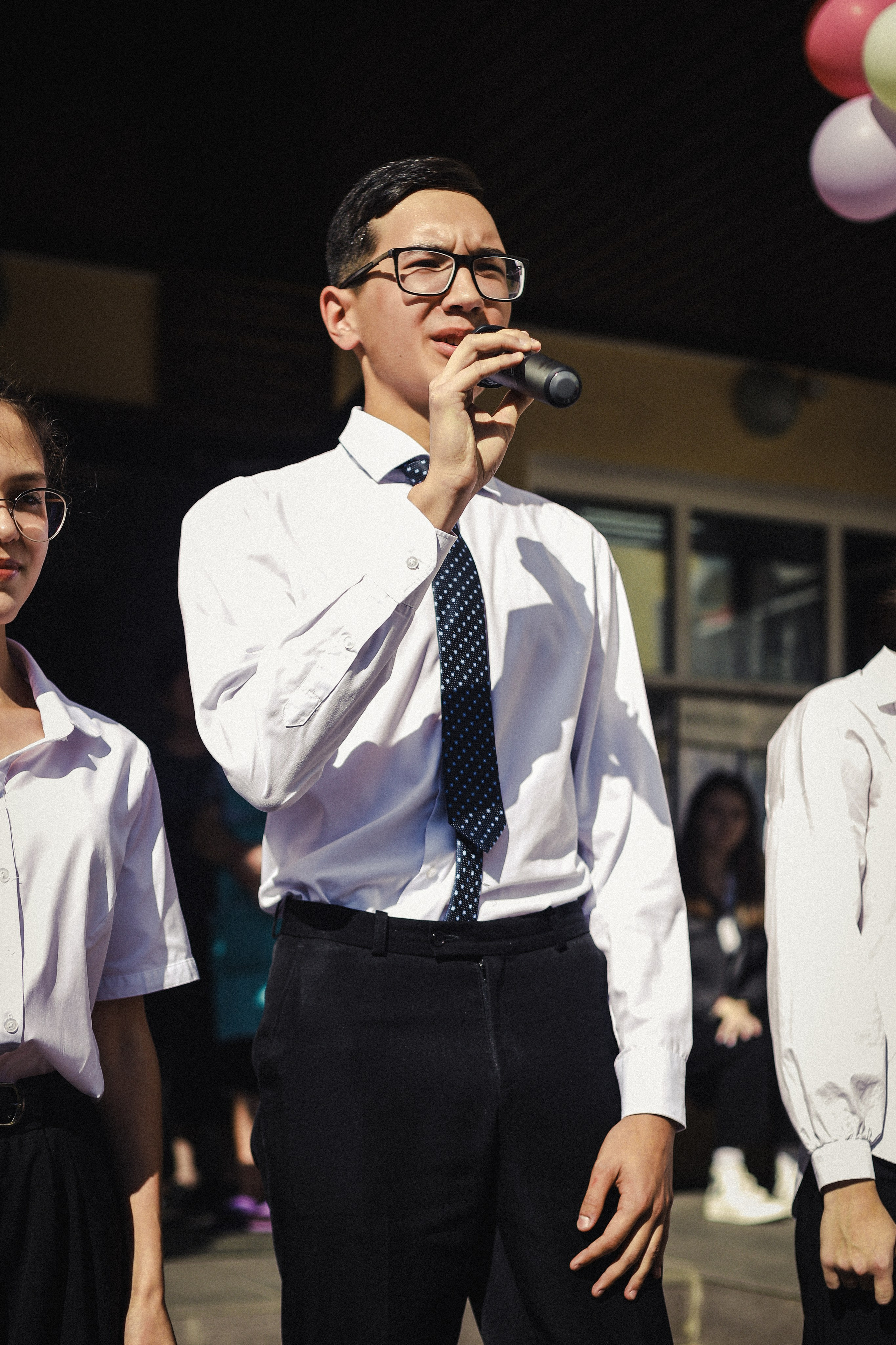 Школьная линейка Гимназии № 36. Портретный и репортажный фотограф Елизавета Рудовская|Казань