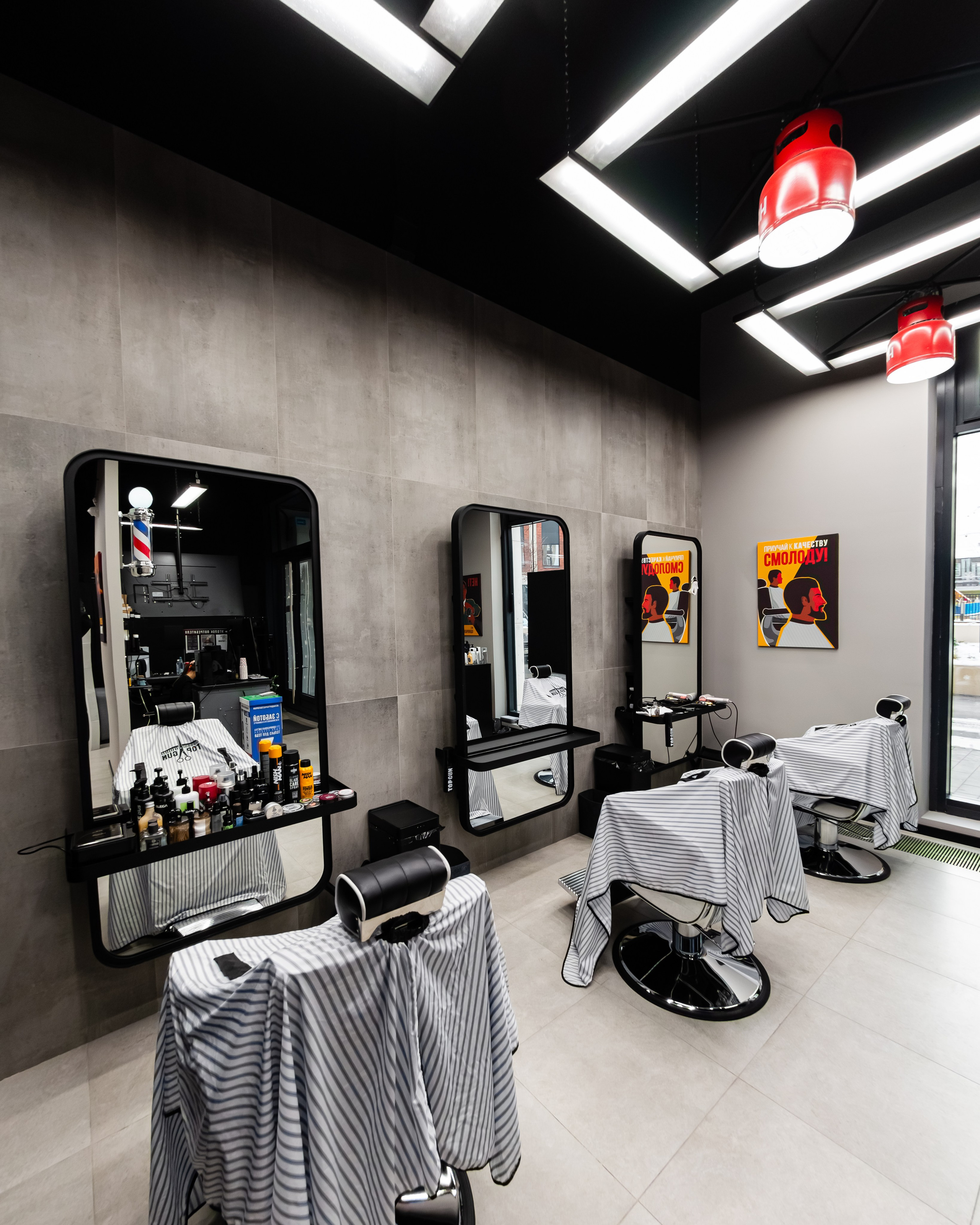 Интерьер TOPGUN. Фотограф Илья Варакин