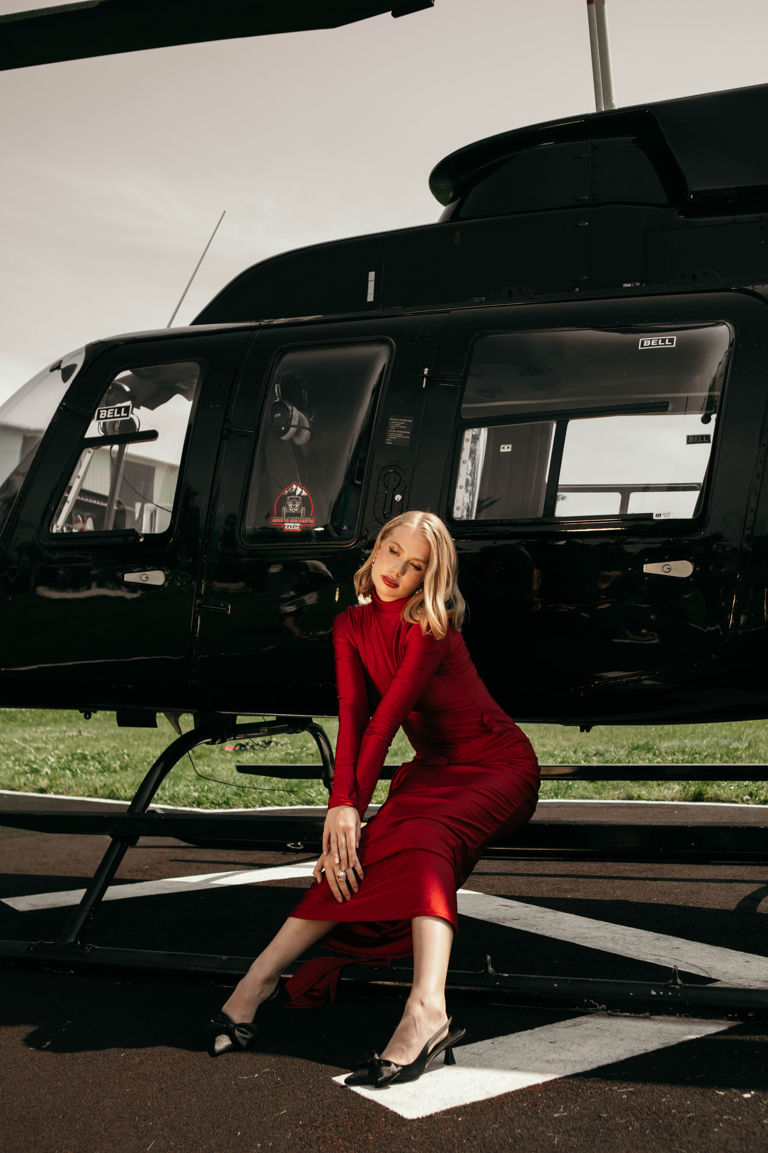 Вертолет. Фотограф в Иркутске