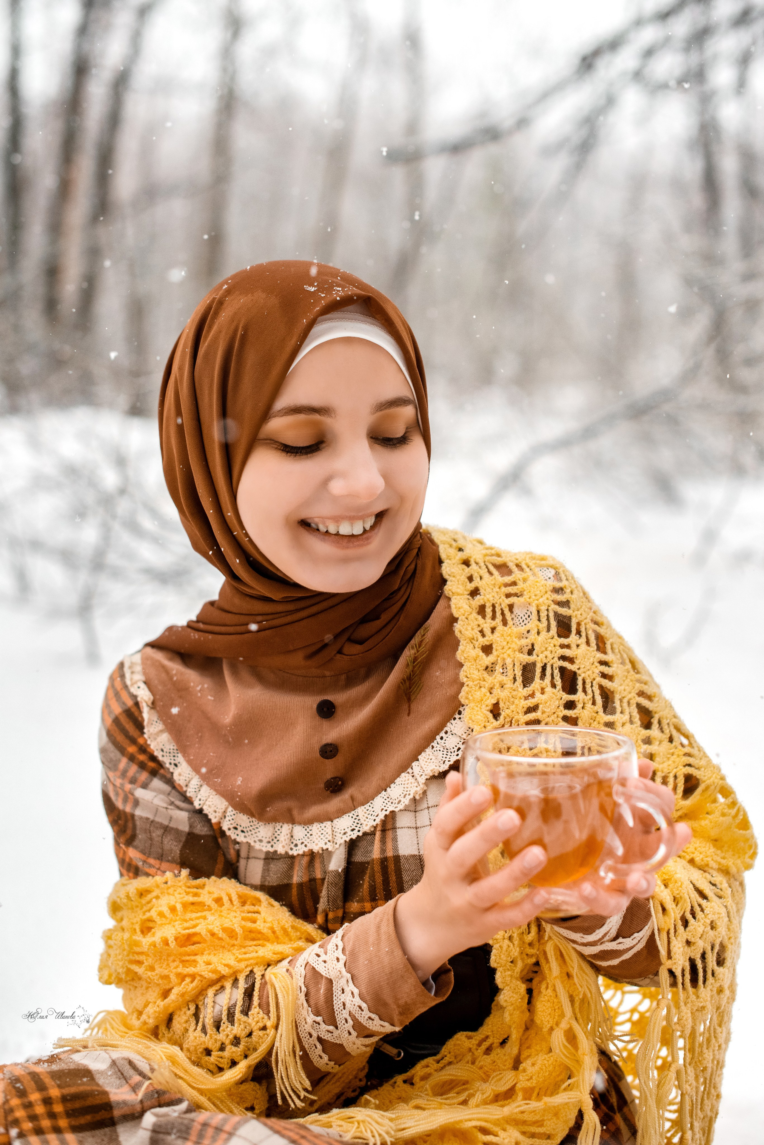 Прогулка по лесу Анастасии. Конный фотограф в Саратове Юлия Иванова