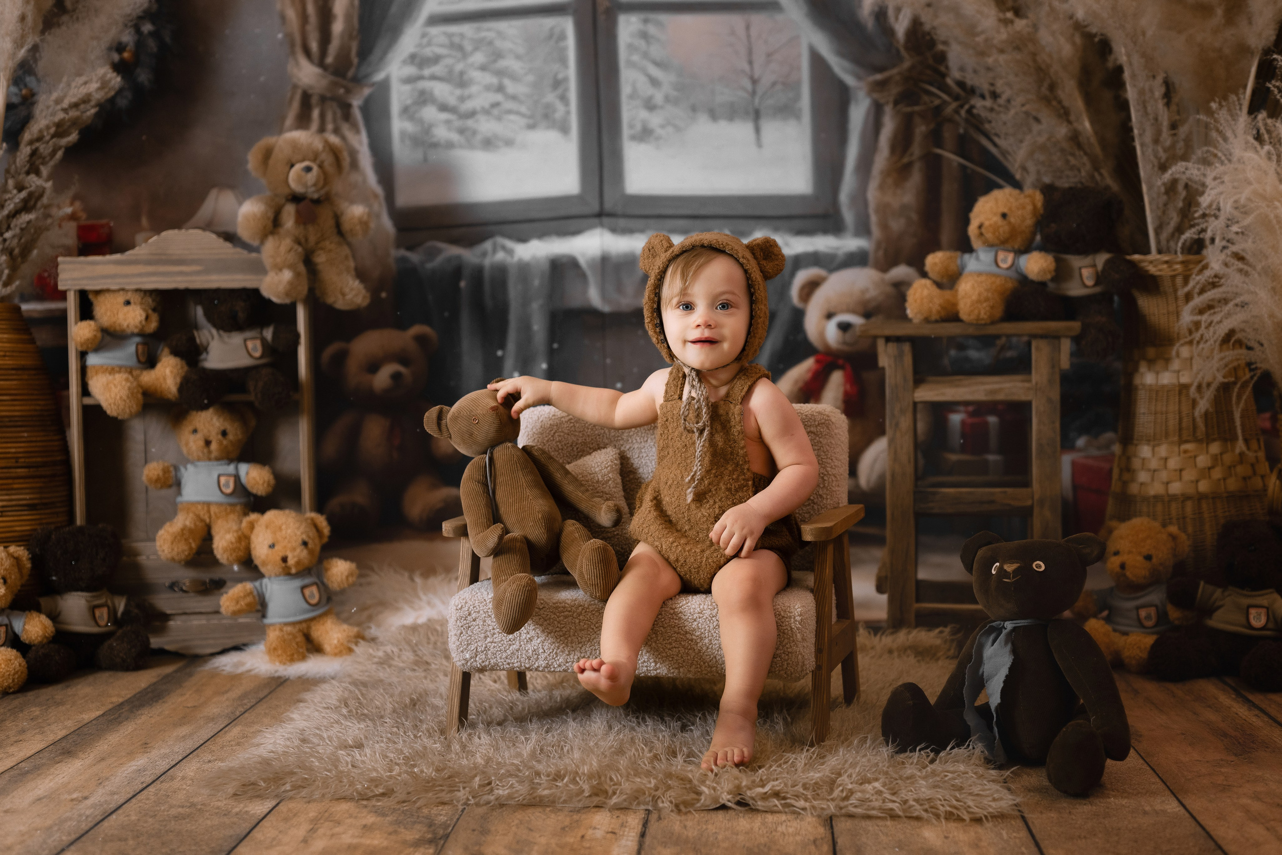 Зимняя Открытка. Семейный и детский фотограф в Красноярске Мила Черкасова