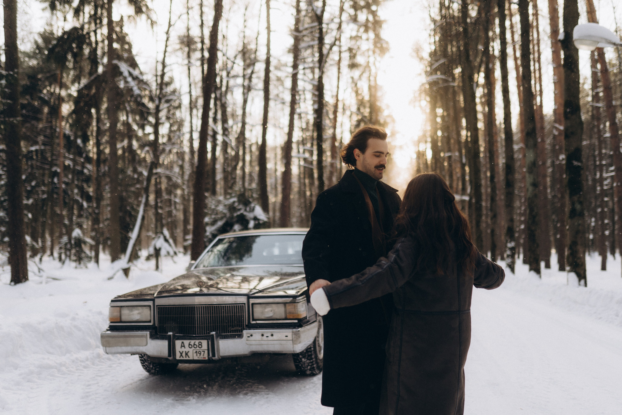 Парная зимняя история. Фотограф в Калининграде Саша Наместникова