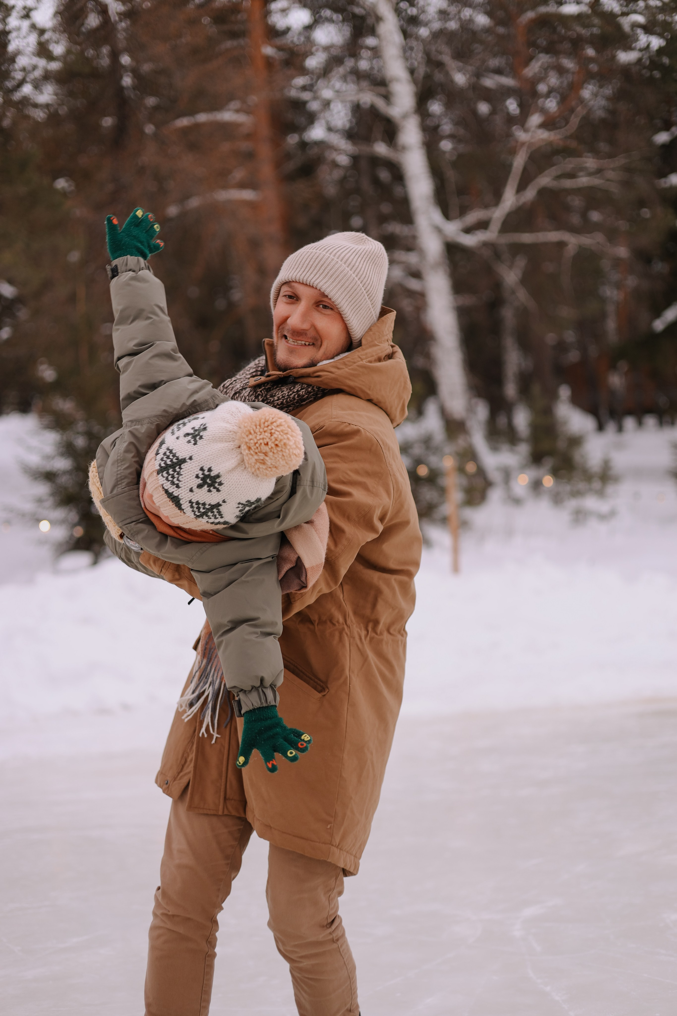 Семья, домик, зима. Marina Shakirova Photography